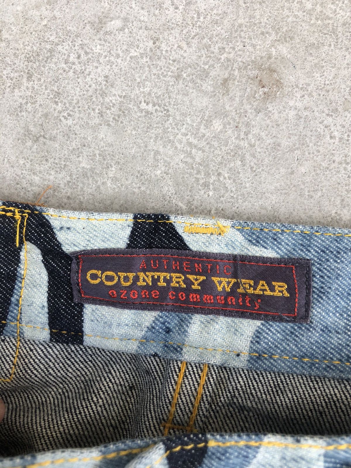 Who Decides War Japanese Ozone Community Flared Jeans Size US 26 / EU 42 - 15 Thumbnail