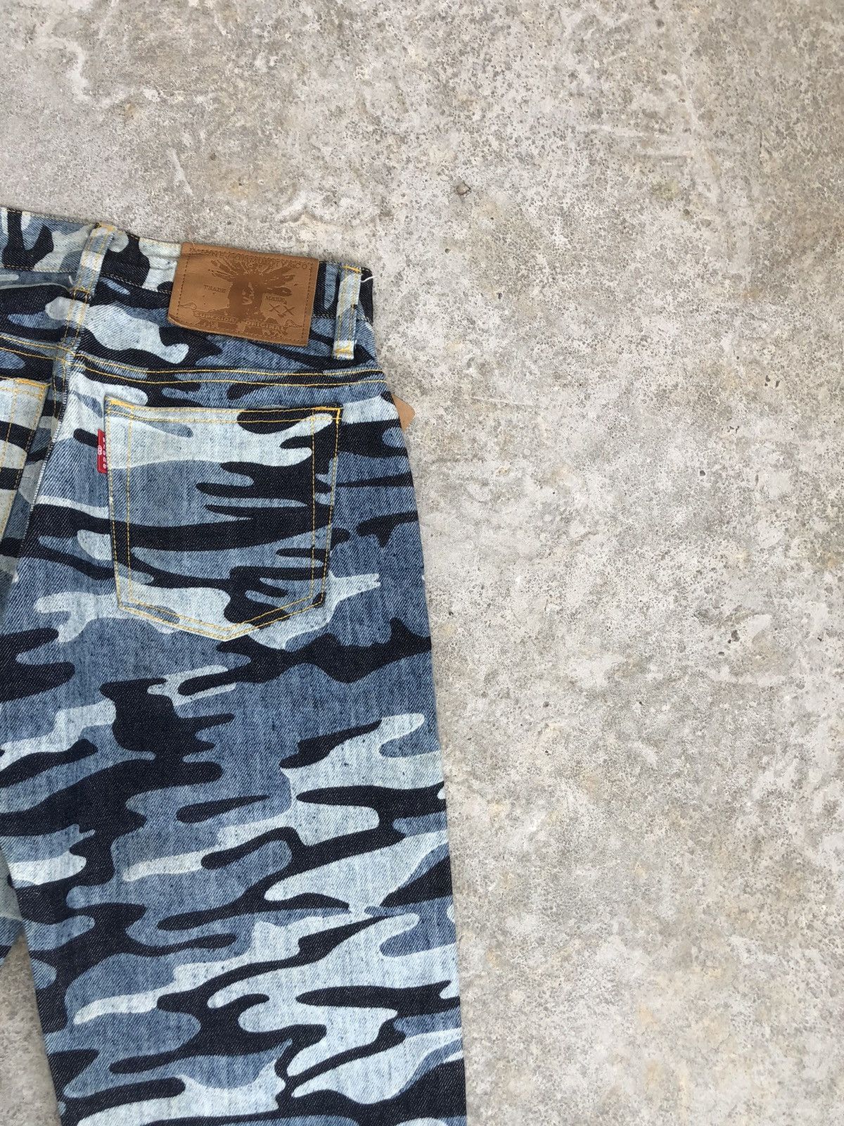 Who Decides War Japanese Ozone Community Flared Jeans Size US 26 / EU 42 - 10 Thumbnail