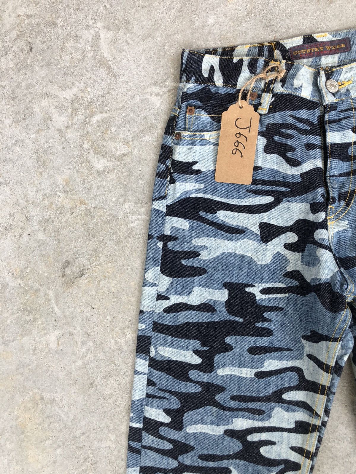 Who Decides War Japanese Ozone Community Flared Jeans Size US 26 / EU 42 - 4 Thumbnail
