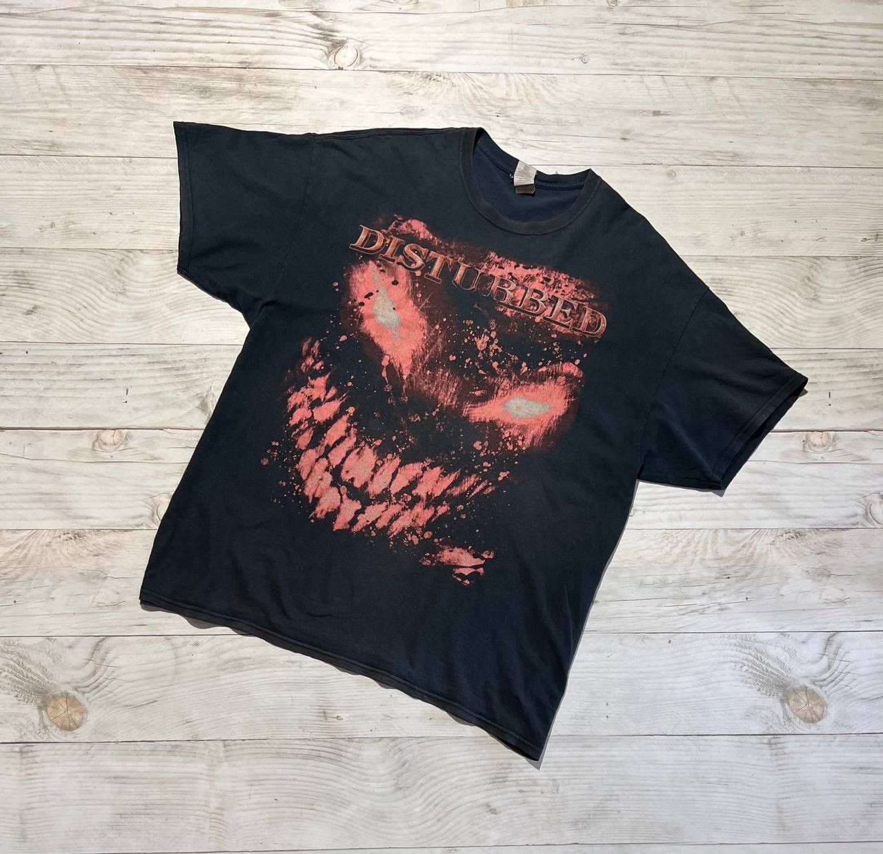 Band Tees Vintage Disturbed T-Shirt 00s Band Rock Y2K | Grailed