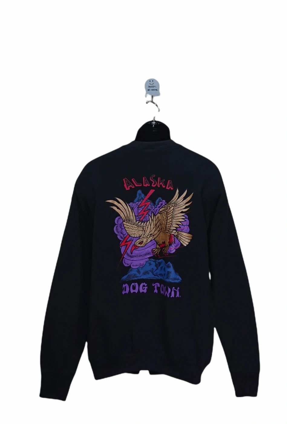 Dogtown VINTAGE RARE 90S ALASKA DOGTOWN SKATE SWEATSHIRTPULLOVER Size US XL / EU 56 / 4 - 1 Thumbnail