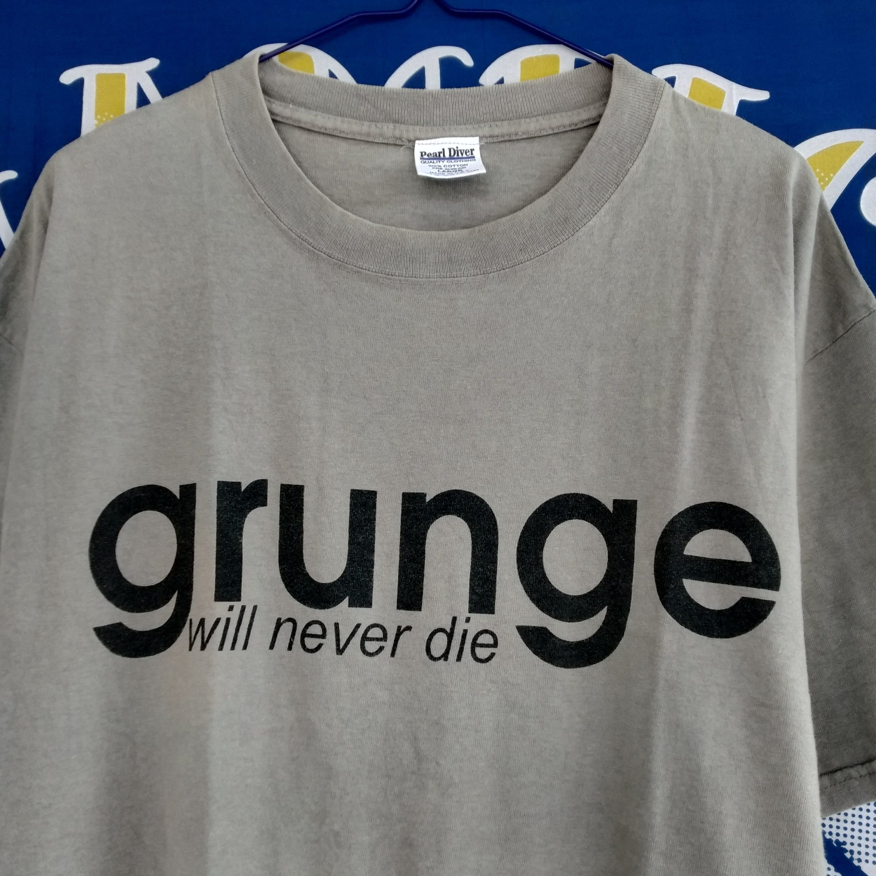 Band Tees × Vintage Vintage Grunge will never die the feederz Nirvana t-shirt Size US L / EU 52-54 / 3 - 1 Thumbnail
