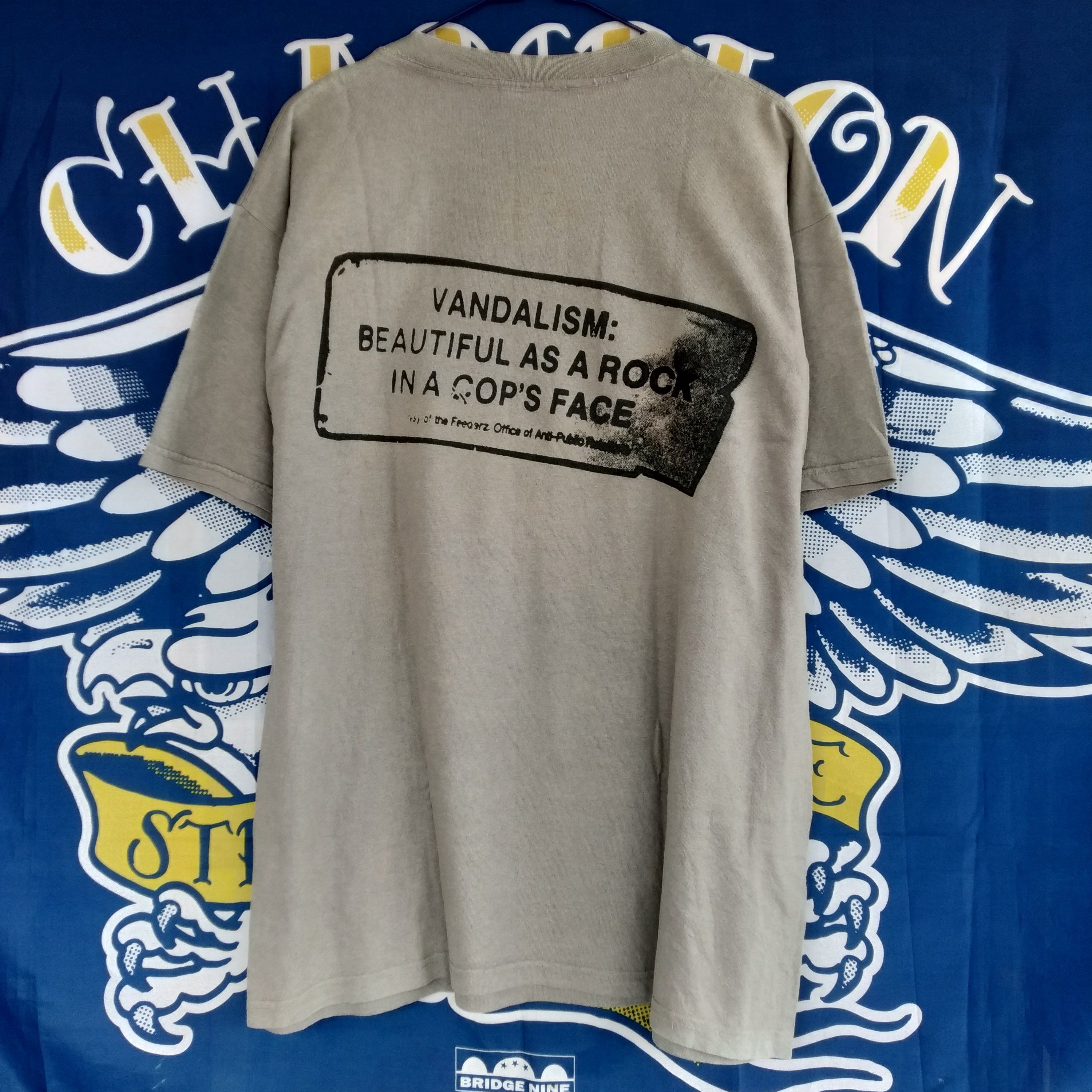 Band Tees × Vintage Vintage Grunge will never die the feederz Nirvana t-shirt Size US L / EU 52-54 / 3 - 4 Thumbnail