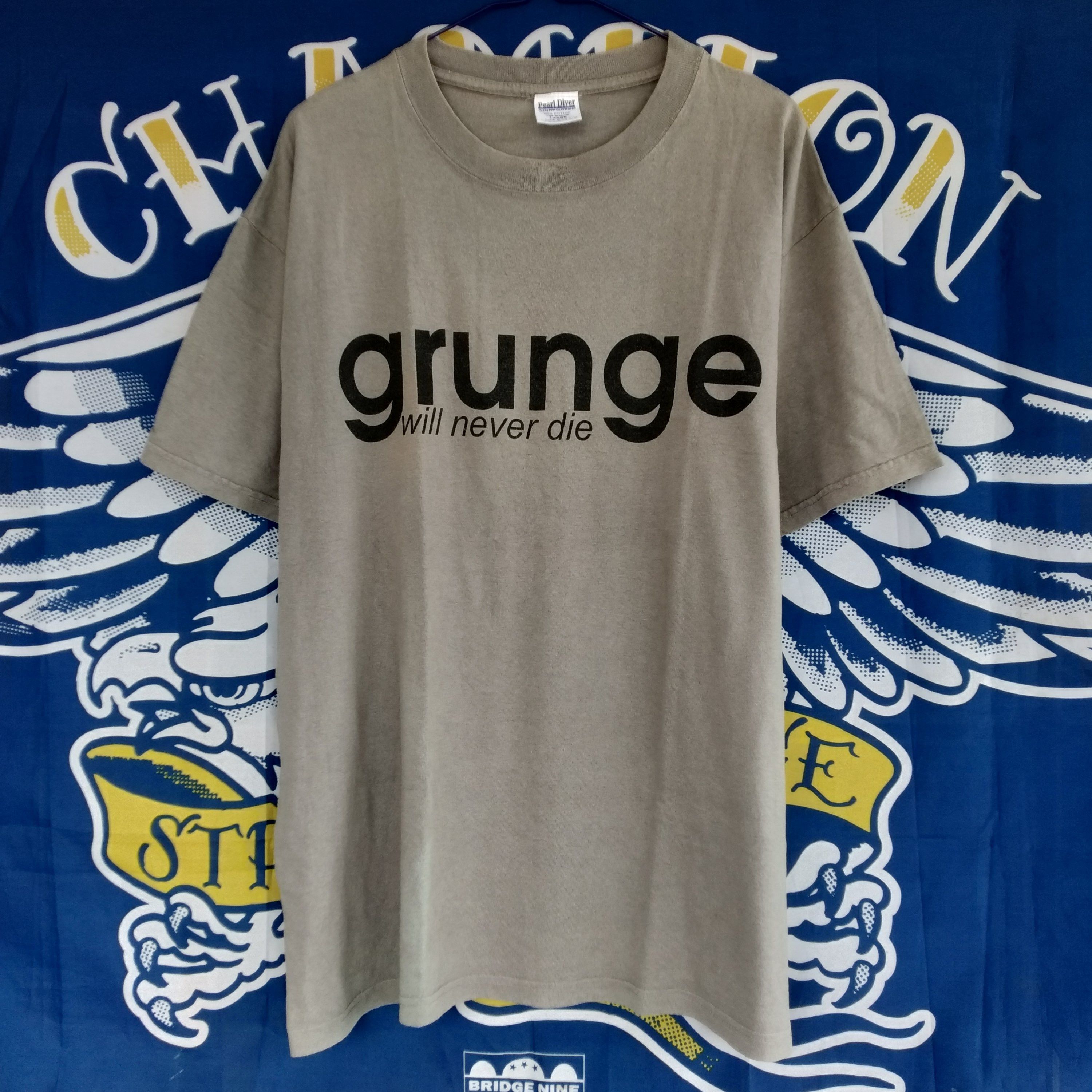 Band Tees × Vintage Vintage Grunge will never die the feederz Nirvana t-shirt Size US L / EU 52-54 / 3 - 2 Thumbnail