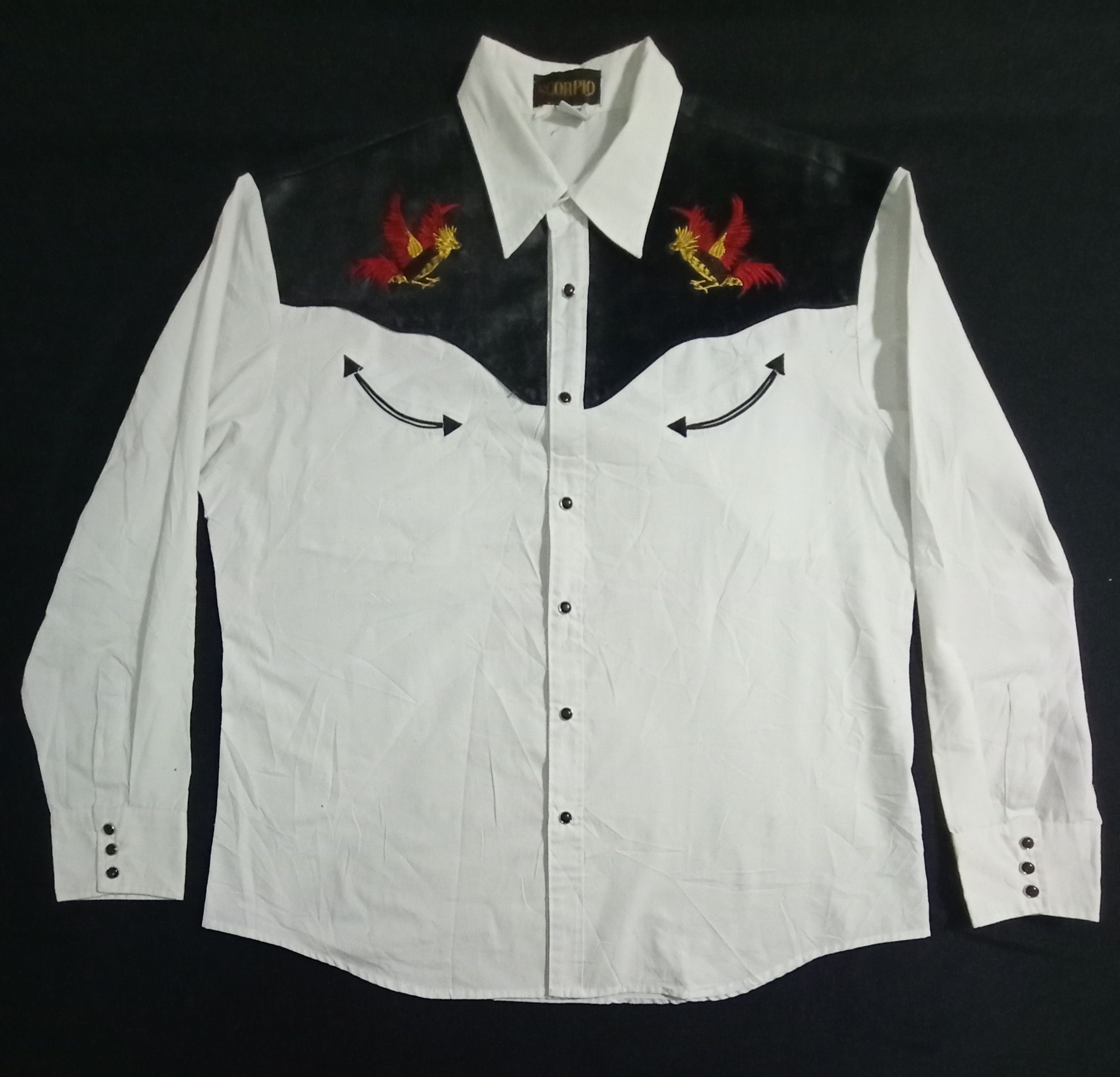 Other Vintage Western Smiley Embroidery Logo Size US XL / EU 56 / 4 - 1 Thumbnail