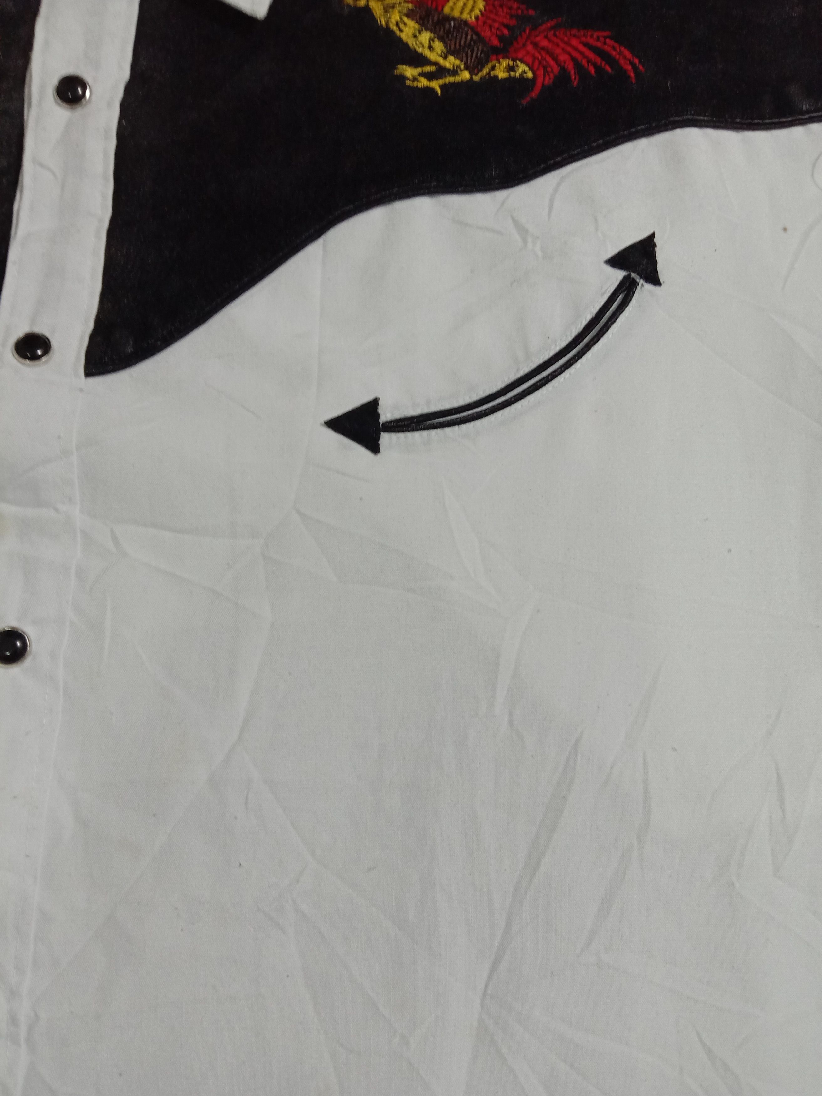 Other Vintage Western Smiley Embroidery Logo Size US XL / EU 56 / 4 - 5 Thumbnail