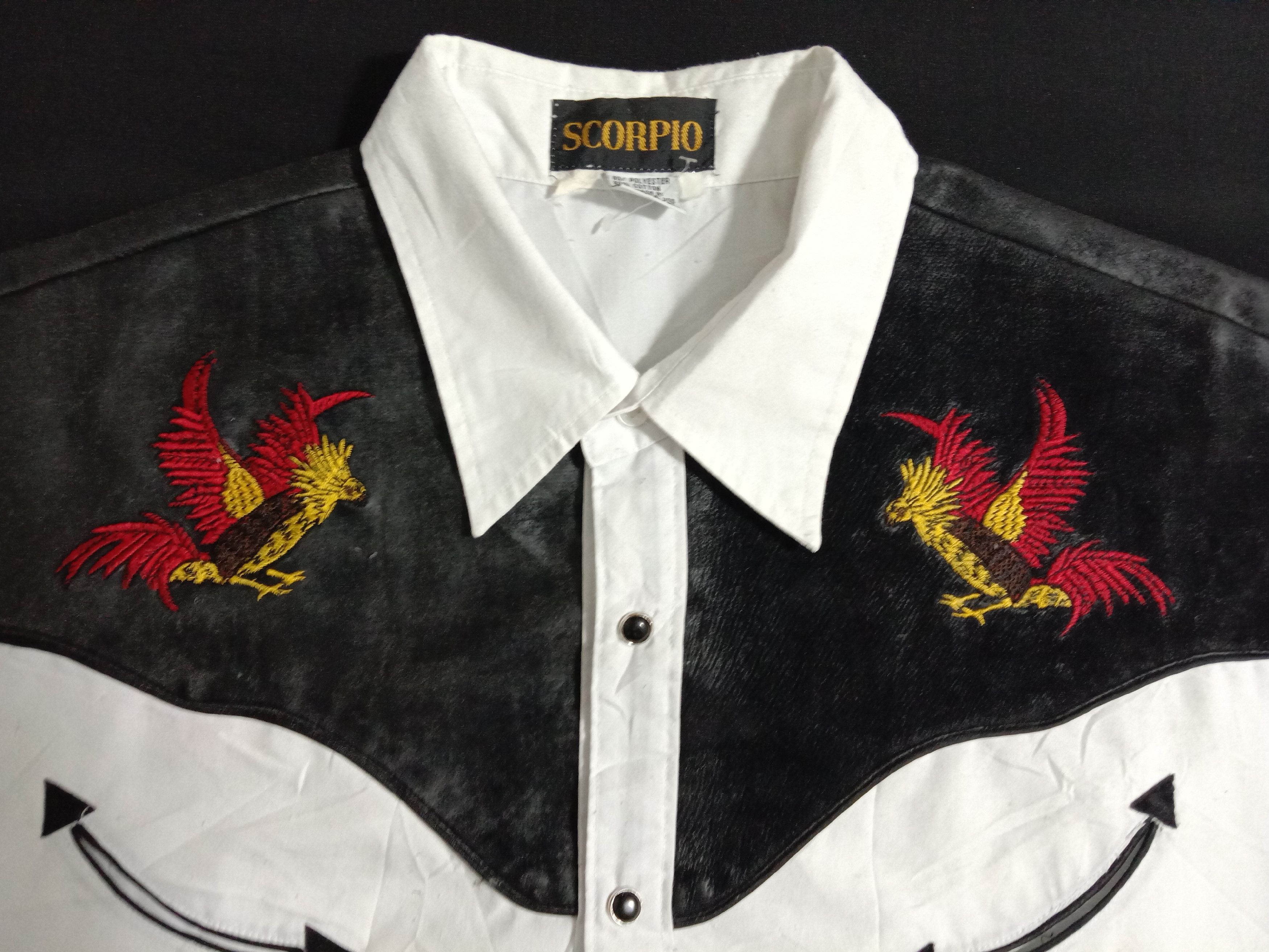 Other Vintage Western Smiley Embroidery Logo Size US XL / EU 56 / 4 - 3 Thumbnail