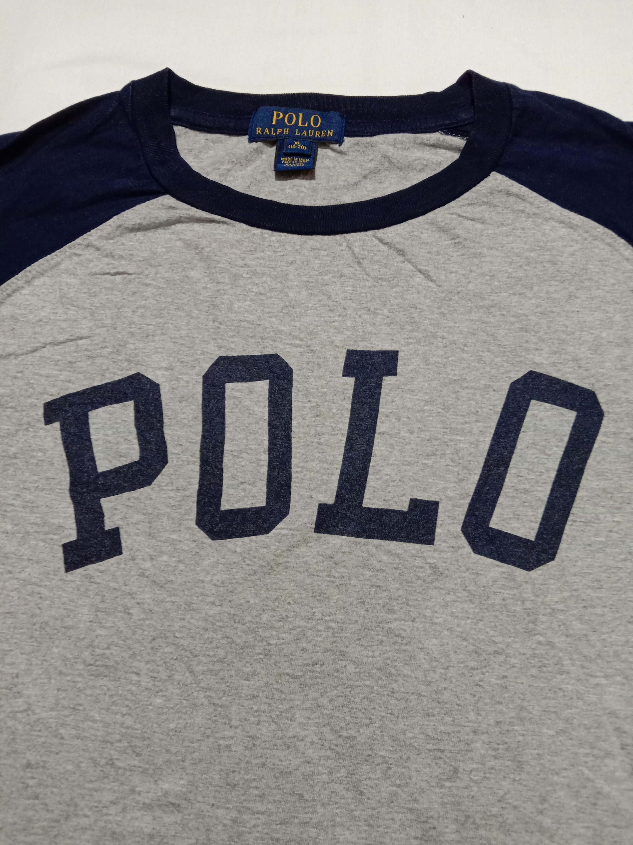 Polo Ralph Lauren Vintage Polo Ralph Lauren Big Spell Out Logo Size US M / EU 48-50 / 2 - 2 Thumbnail