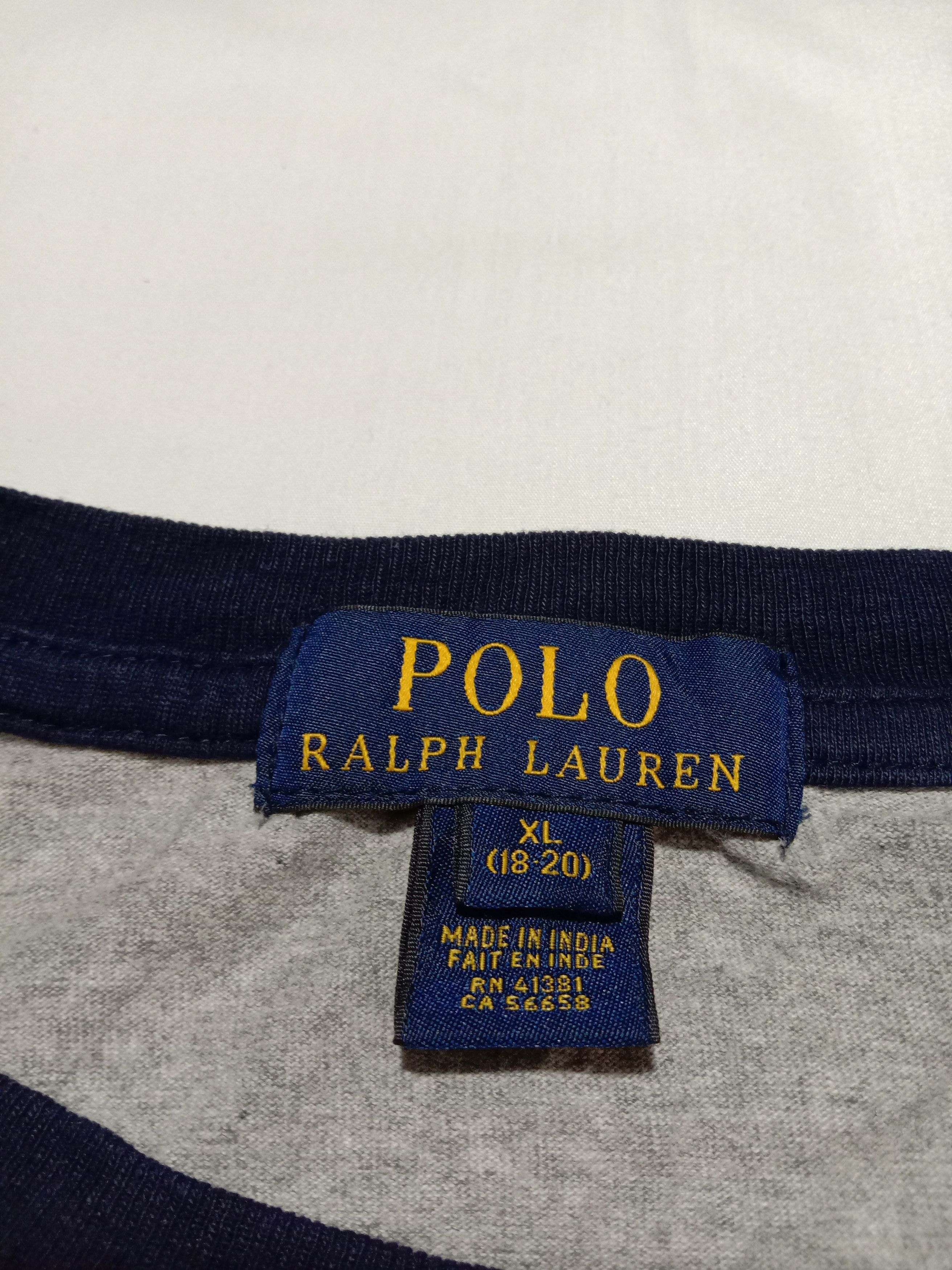 Polo Ralph Lauren Vintage Polo Ralph Lauren Big Spell Out Logo Size US M / EU 48-50 / 2 - 3 Thumbnail