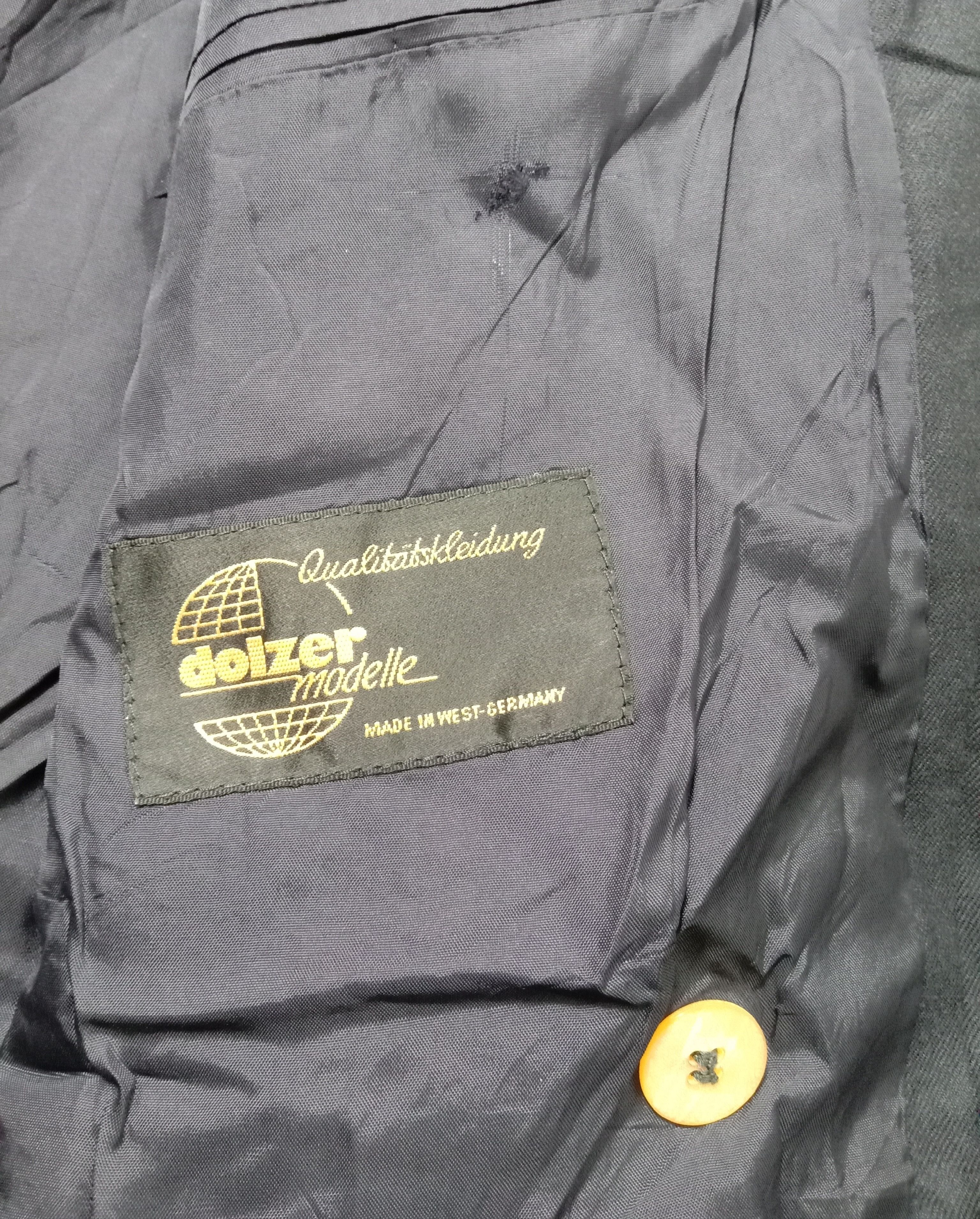 Designer × Vintage Men's Dolzer Modelle West Germany Made Heavy Coats Size US L / EU 52-54 / 3 - 3 Thumbnail