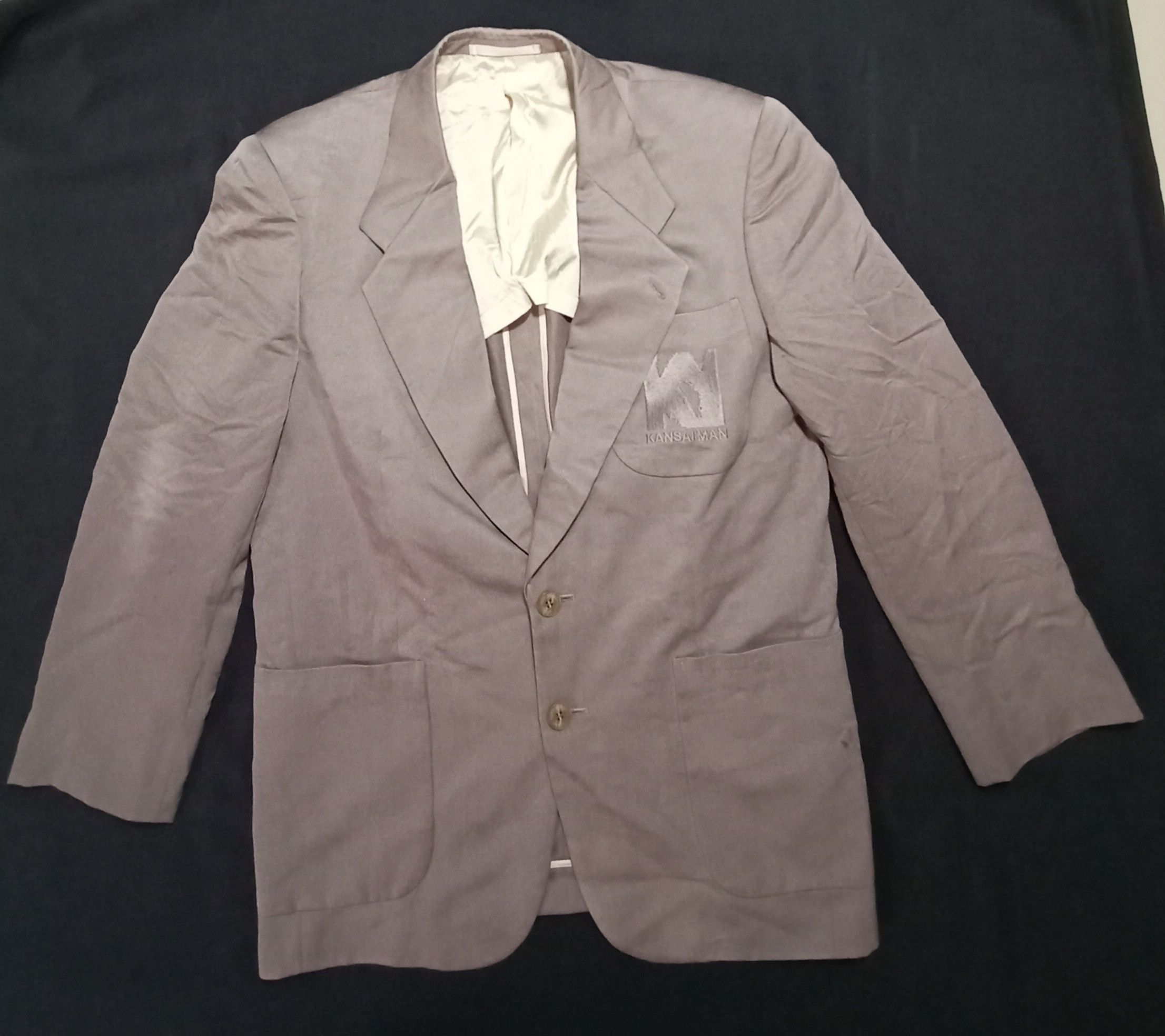 Japanese Brand KY Kansai Yamamoto Kansai Man Blazer Coat Size 40R - 1 Thumbnail
