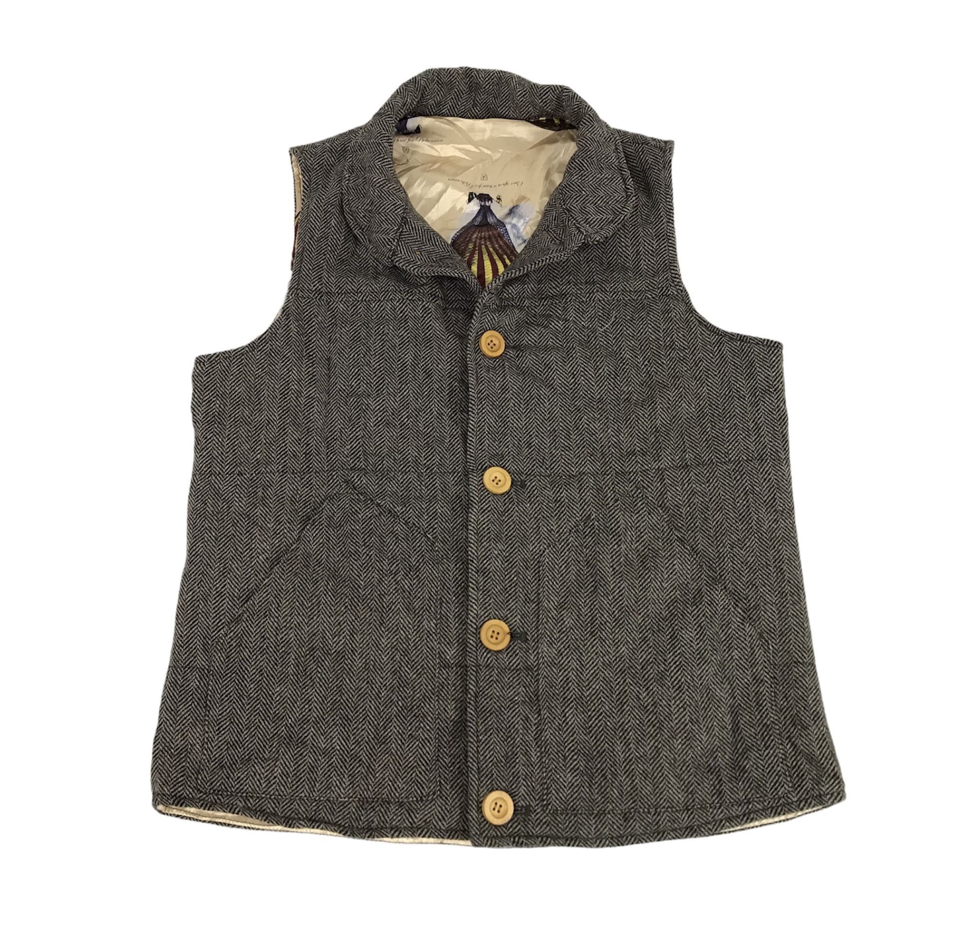 Other Vintage Rovtski Vest Jacket Padded Warm Inner Insulated Size US S / EU 44-46 / 1 - 1 Thumbnail
