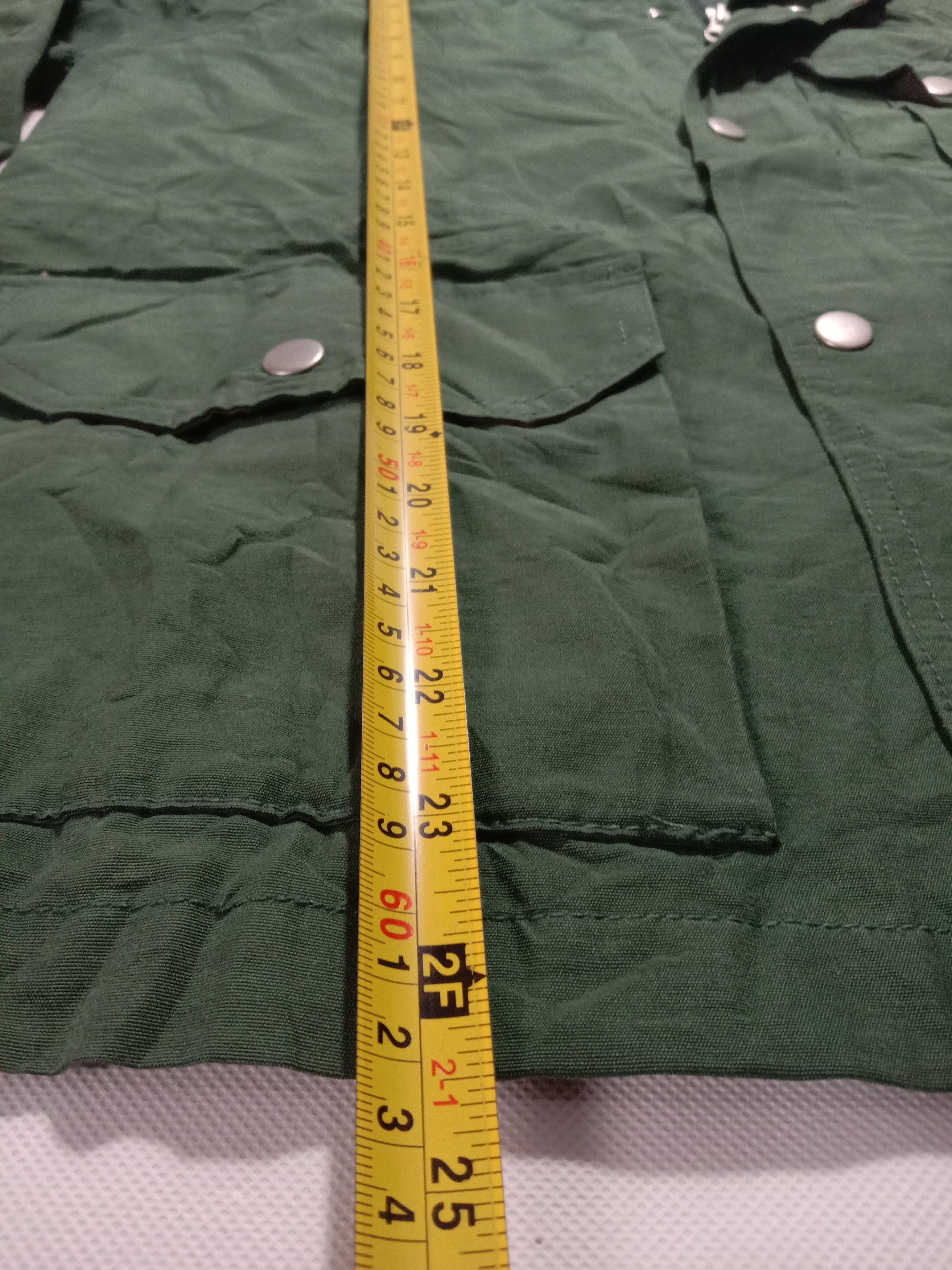 ABAHOUSE Abahouse Ecru Green Heavy Jacket Hoodies Military Style Size US S / EU 44-46 / 1 - 9 Thumbnail