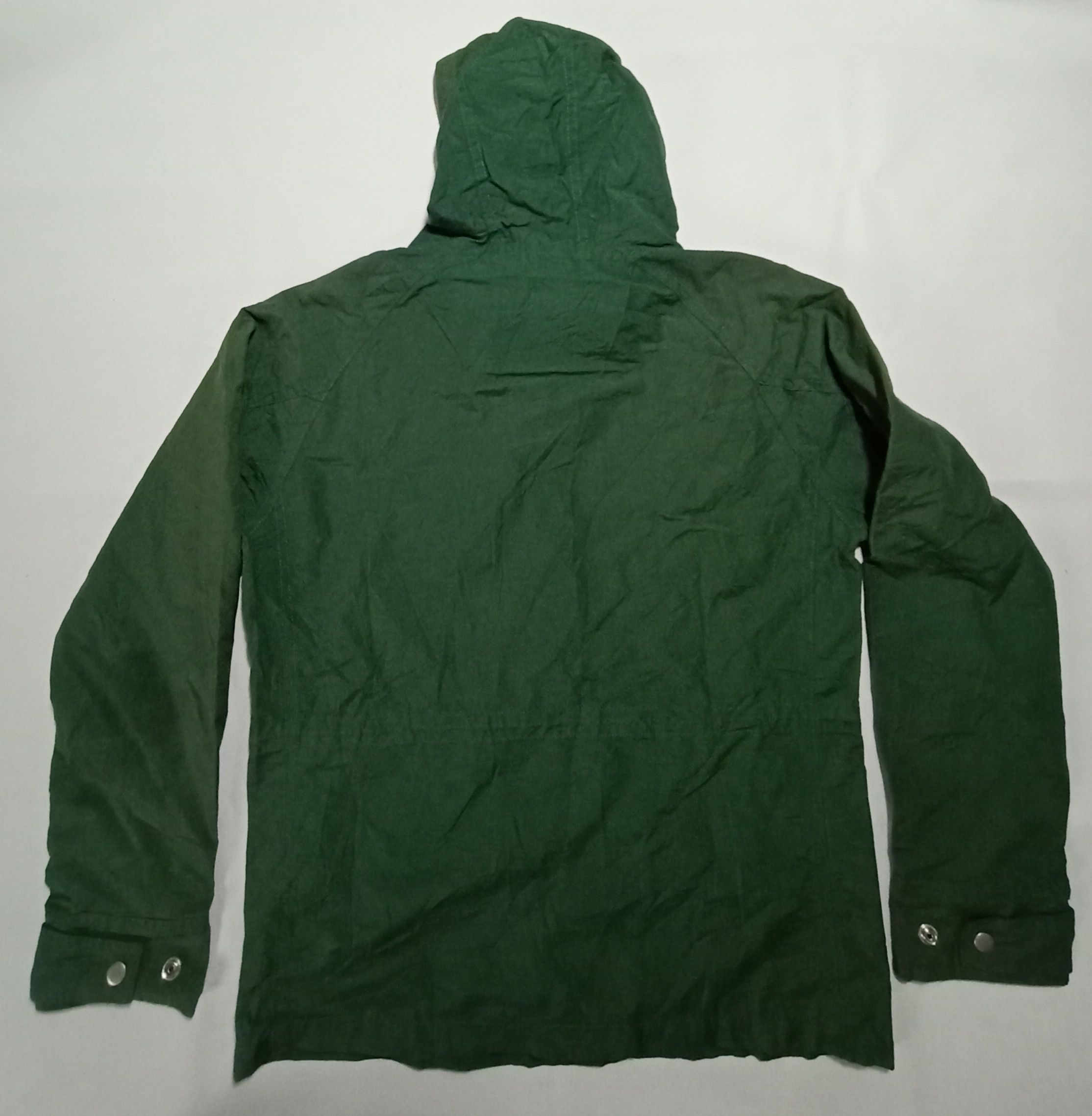 ABAHOUSE Abahouse Ecru Green Heavy Jacket Hoodies Military Style Size US S / EU 44-46 / 1 - 2 Thumbnail