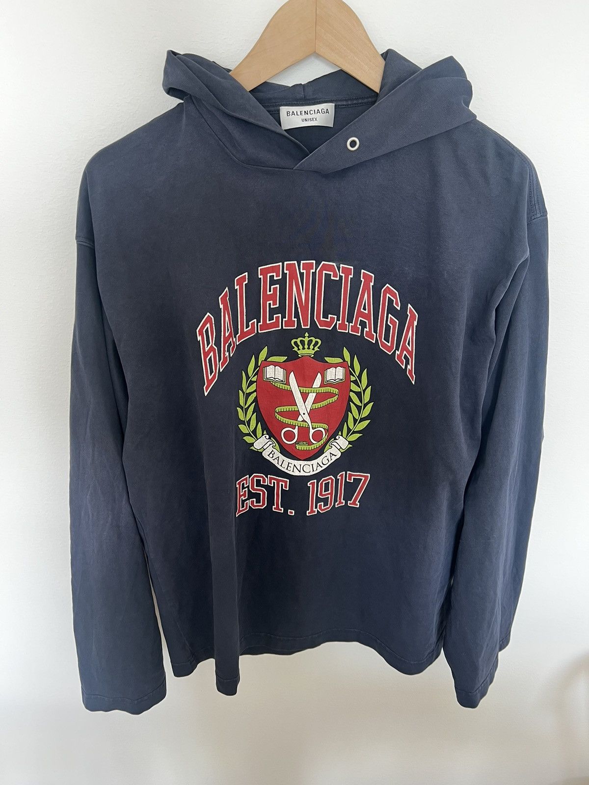 Balenciaga discount hoodie grailed