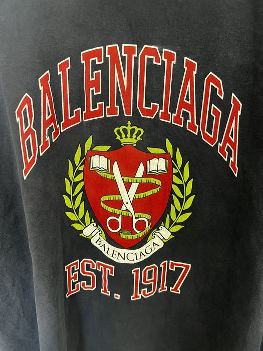 Balenciaga Balenciaga EST. 1917 Hoodie | Grailed