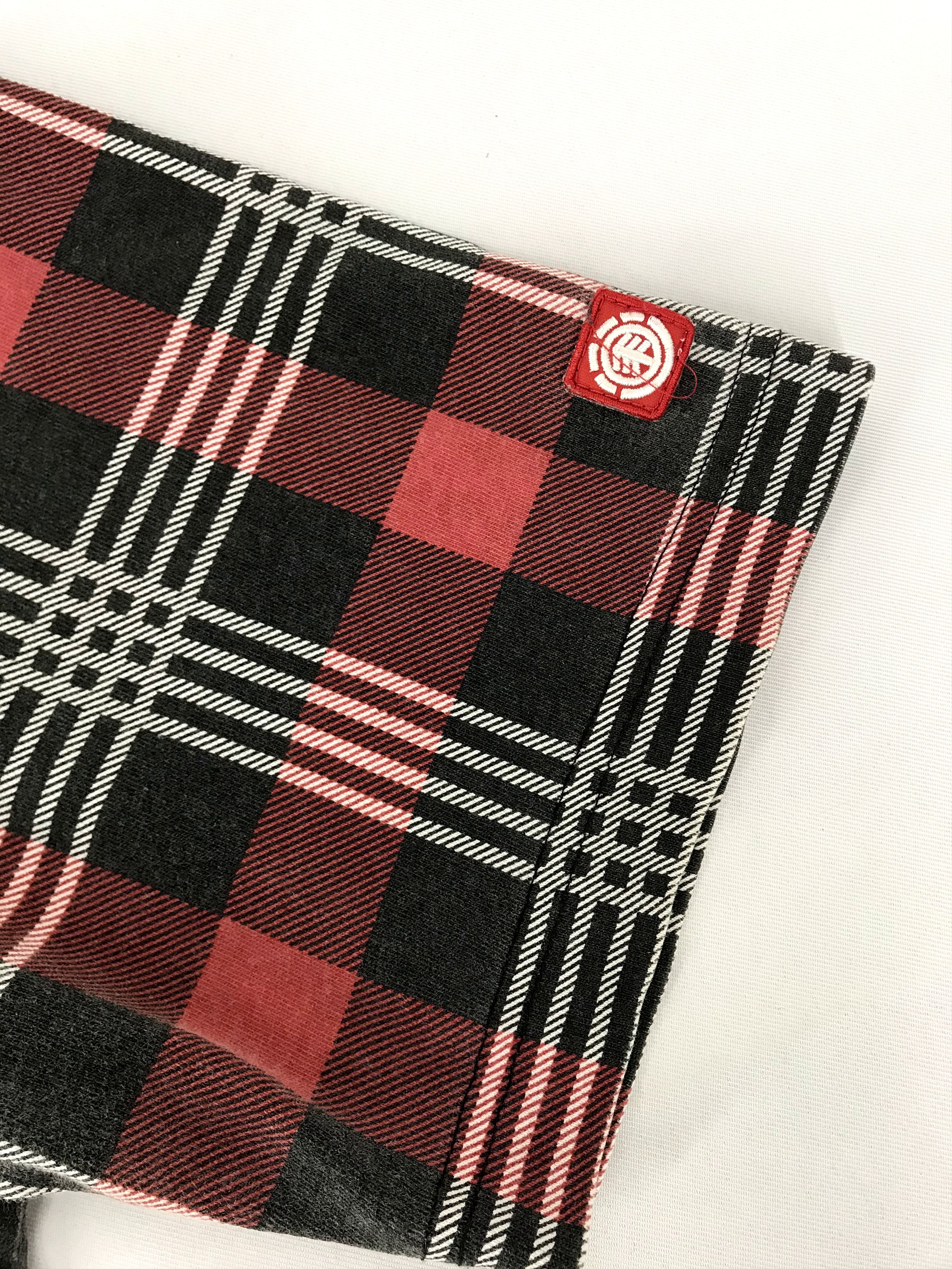 Element Vintage Elements Skate Skateboard Polo Tee Plaid Check Size US L / EU 52-54 / 3 - 4 Thumbnail