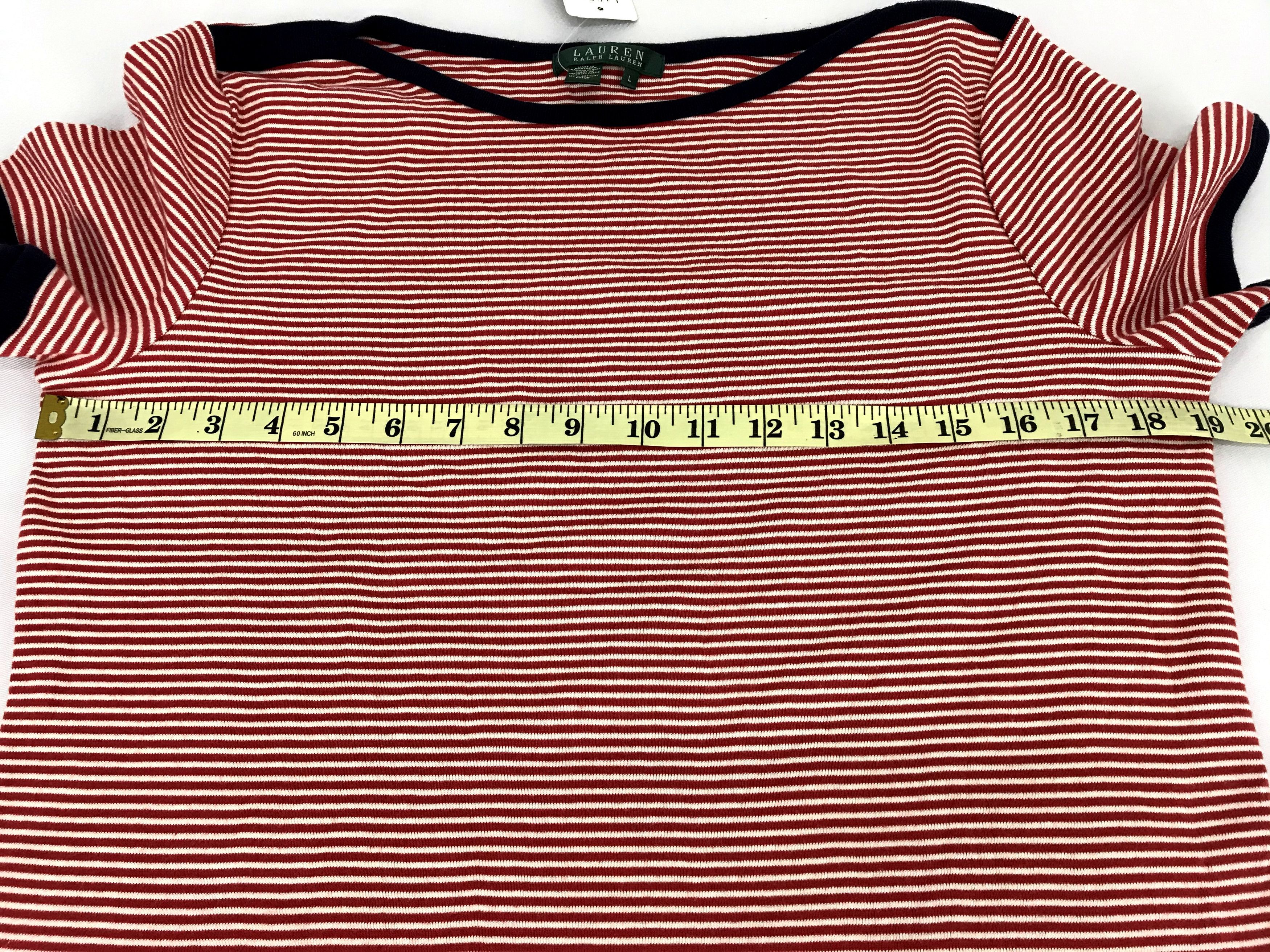 Ralph Lauren RLL Ralph Lauren Nwt Striped Tee T-shirt Size S / US 4 / IT 40 - 9 Thumbnail