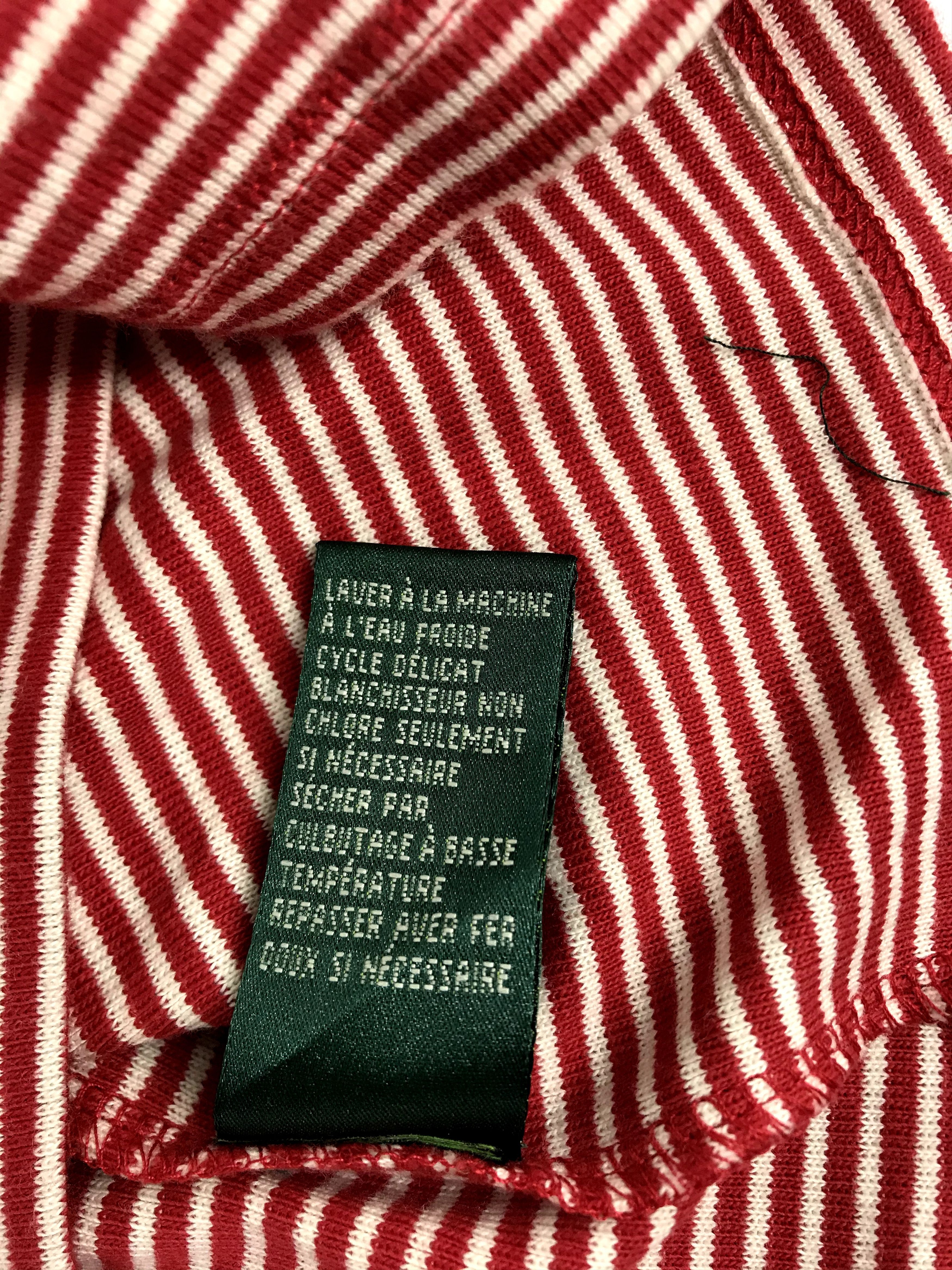 Ralph Lauren RLL Ralph Lauren Nwt Striped Tee T-shirt Size S / US 4 / IT 40 - 7 Thumbnail
