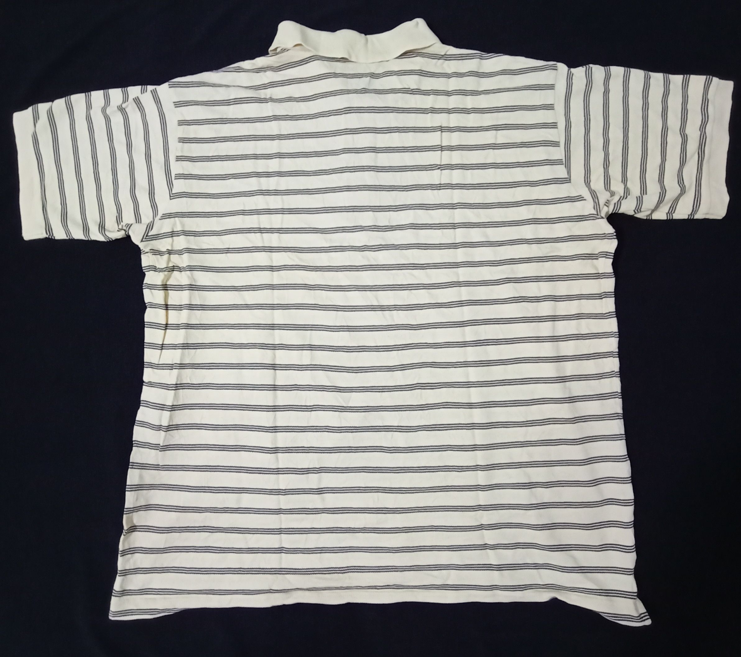Andy Warhol Andy Warhol Polo Shirt Tee Striped Pop Art Classic Size XL / US 12-14 / IT 48-50 - 10 Thumbnail