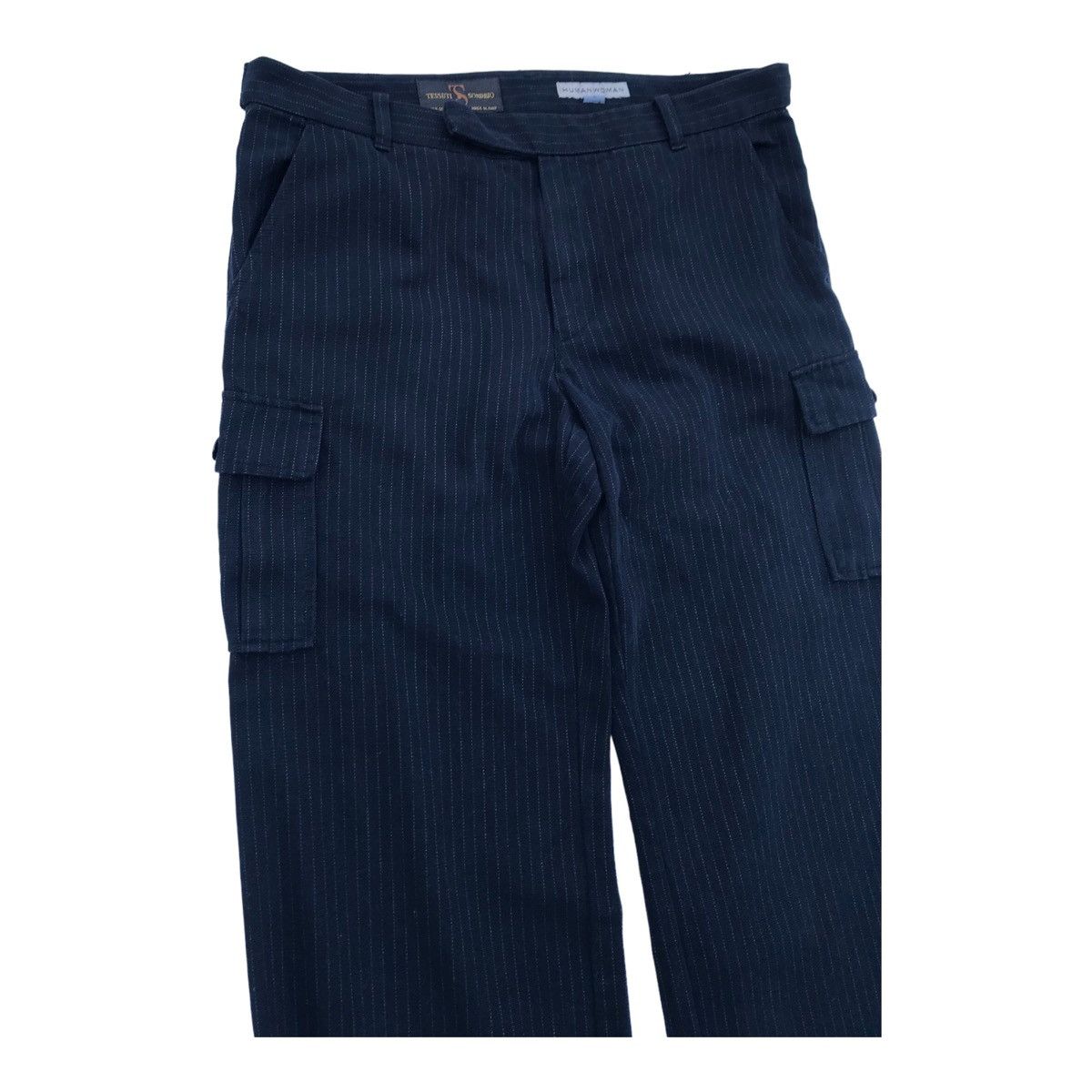 Japanese Brand Human Woman Tactical Multipocket Cargo Streetwear Pants Size 30" / US 8 / IT 44 - 5 Thumbnail