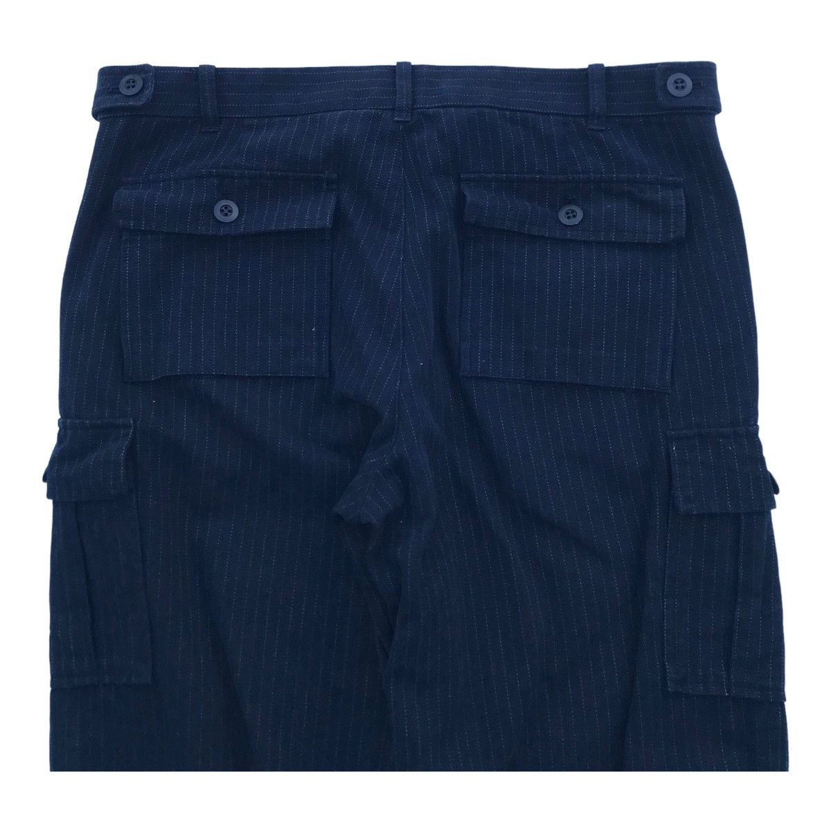 Japanese Brand Human Woman Tactical Multipocket Cargo Streetwear Pants Size 30" / US 8 / IT 44 - 9 Thumbnail