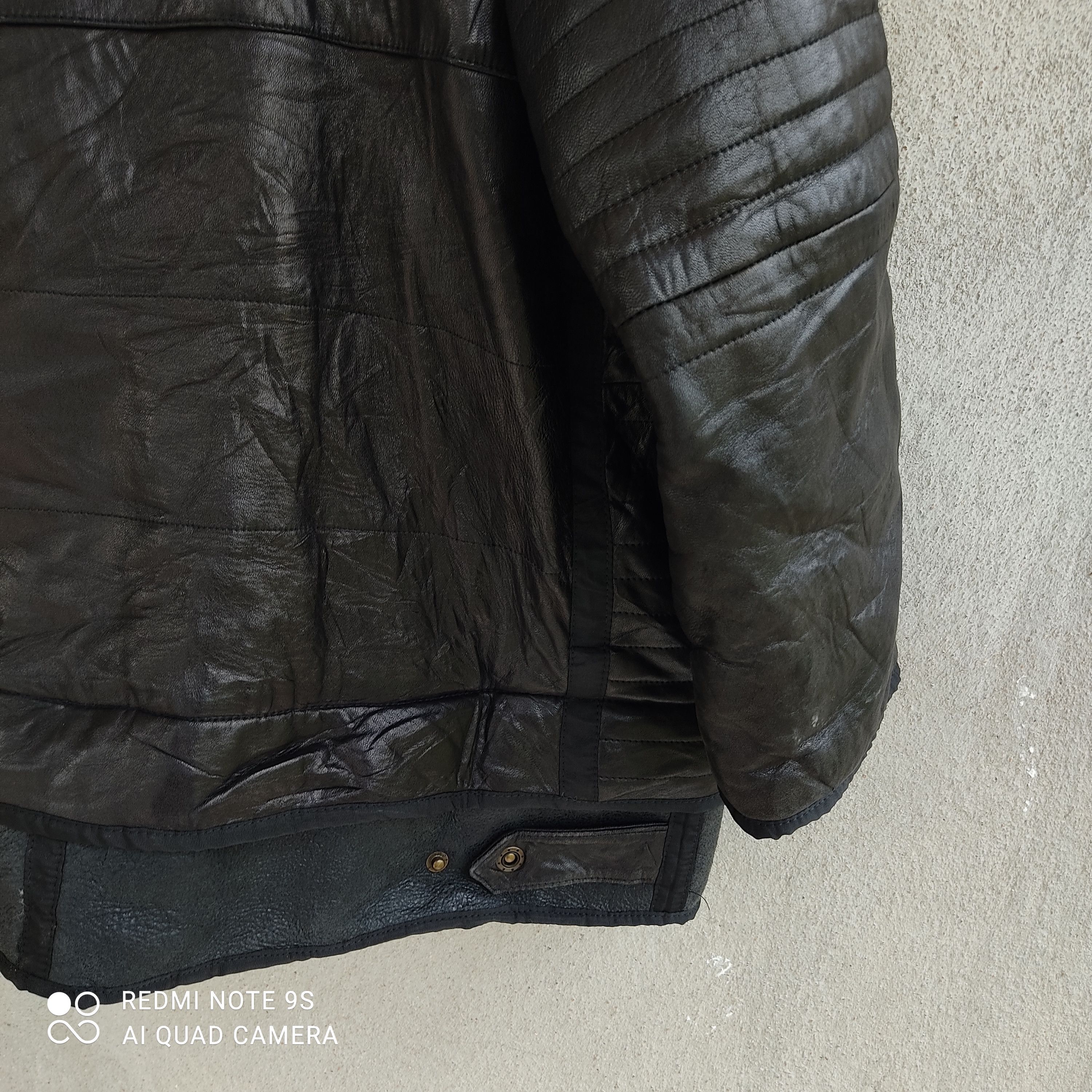 Vintage Vaziie Chic Pas Strict Hockey Sport Leather Jacket Size US XXL / EU 58 / 5 - 14 Thumbnail