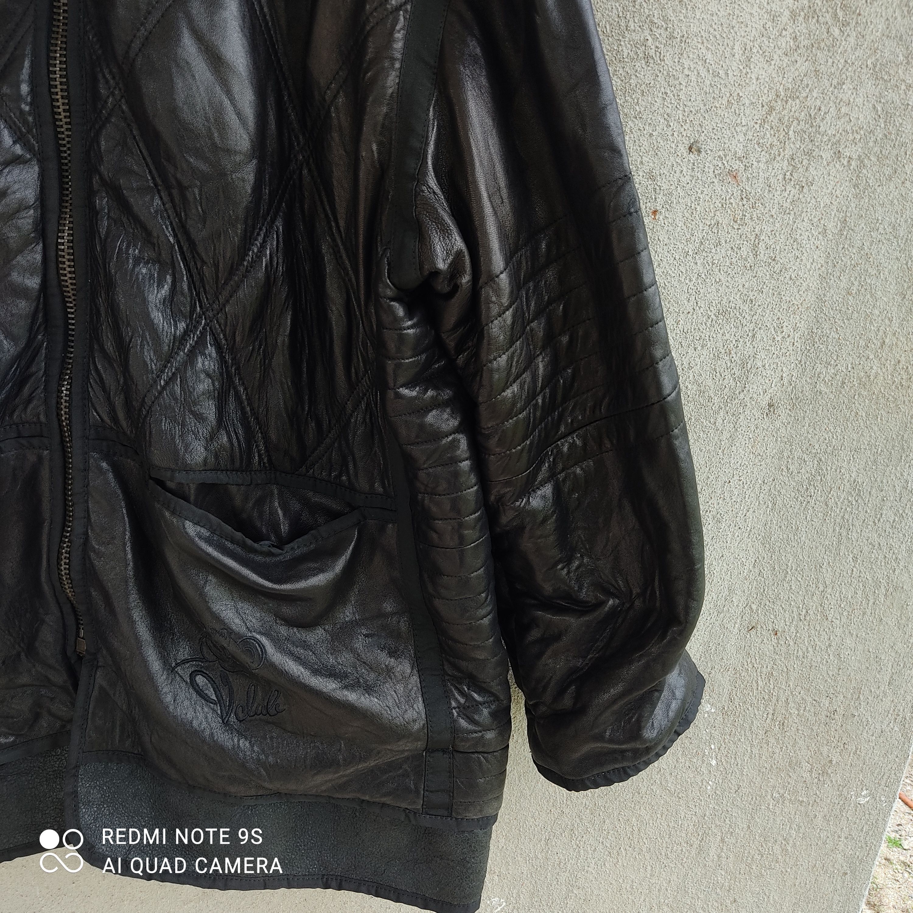 Vintage Vaziie Chic Pas Strict Hockey Sport Leather Jacket Size US XXL / EU 58 / 5 - 6 Thumbnail