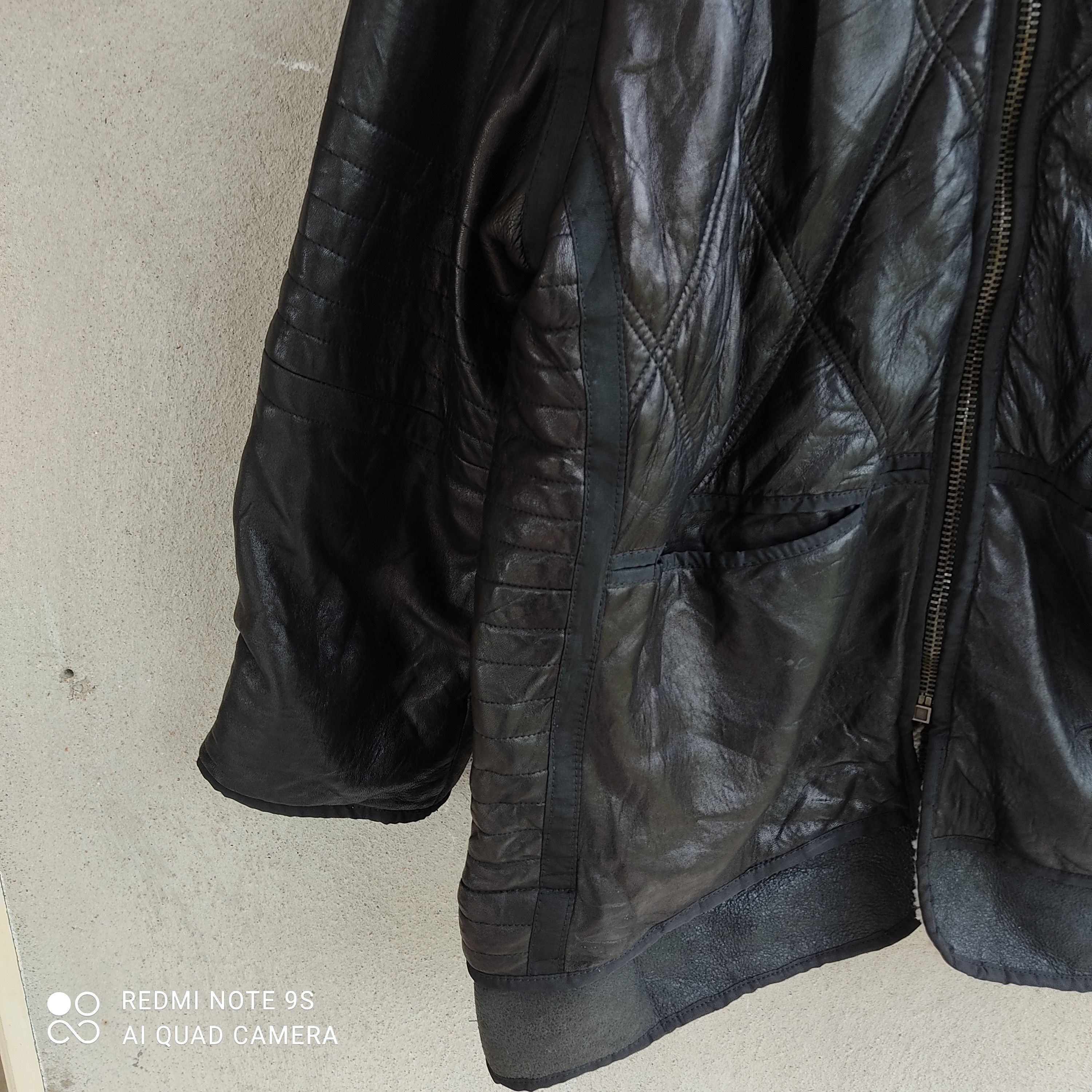 Vintage Vaziie Chic Pas Strict Hockey Sport Leather Jacket Size US XXL / EU 58 / 5 - 5 Thumbnail
