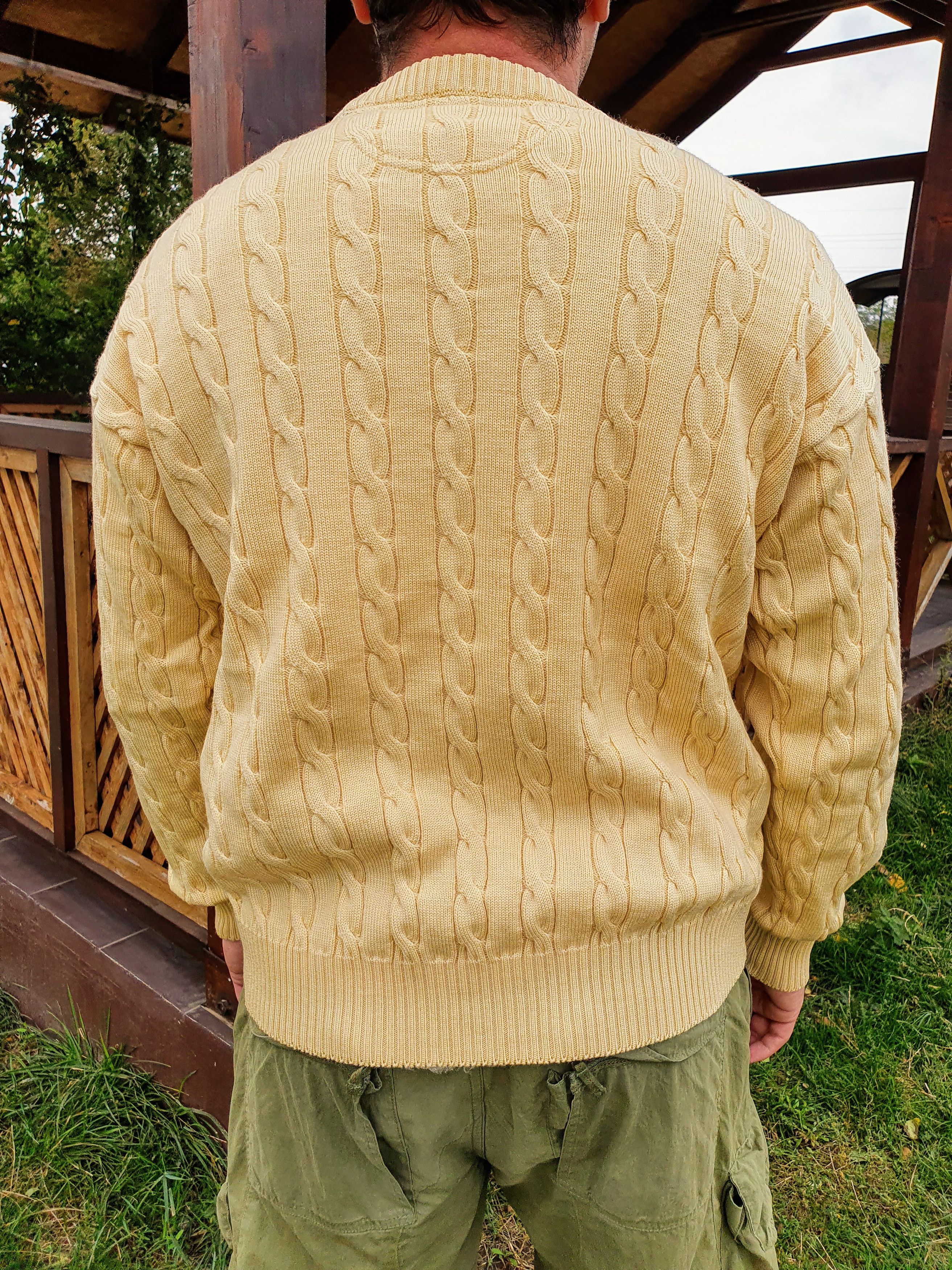 Paul & Shark × Vintage 90s Paul and Shark Knitted Yachting Wool Sweater Italian Size US L / EU 52-54 / 3 - 8 Thumbnail