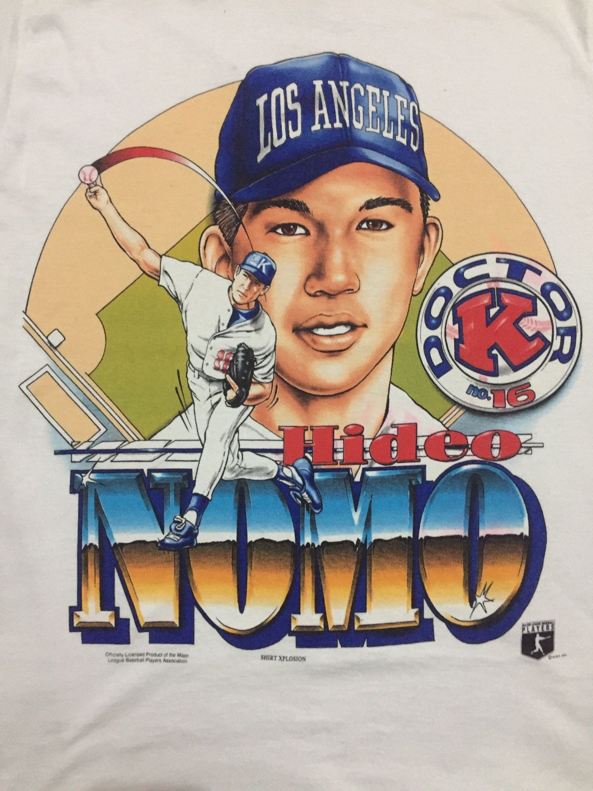 Vintage Vintage Doctor K Hideo Nomo MLB Officially Tee Size US M / EU 48-50 / 2 - 8 Thumbnail