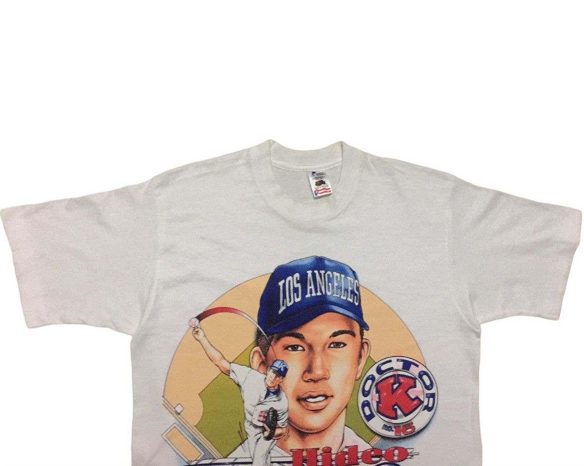 Vintage Vintage Doctor K Hideo Nomo MLB Officially Tee Size US M / EU 48-50 / 2 - 2 Thumbnail