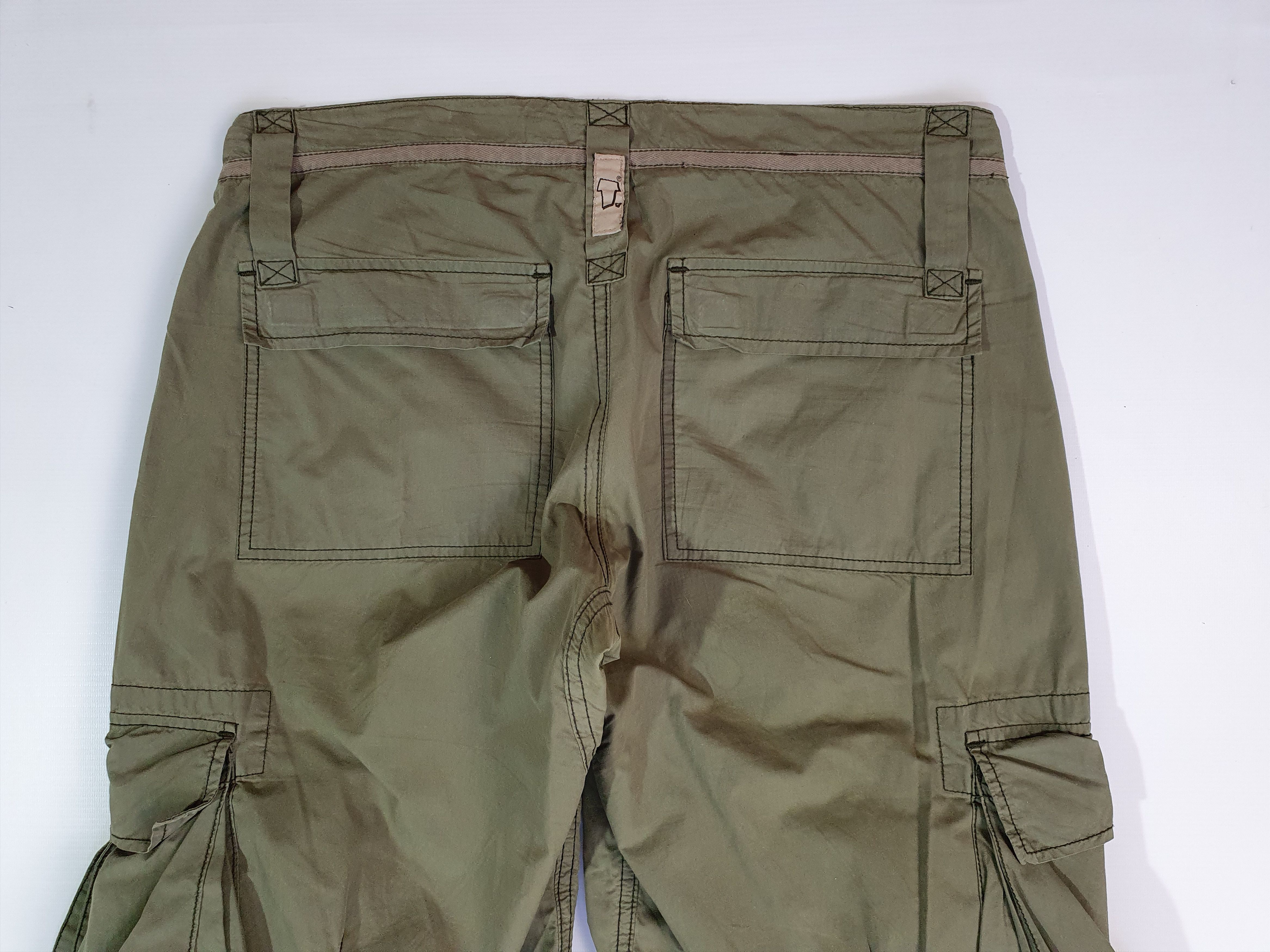 Japanese Brand × Vintage Rare buggy Military Cargo Adventure light fabrics Pants Size US 32 / EU 48 - 10 Thumbnail