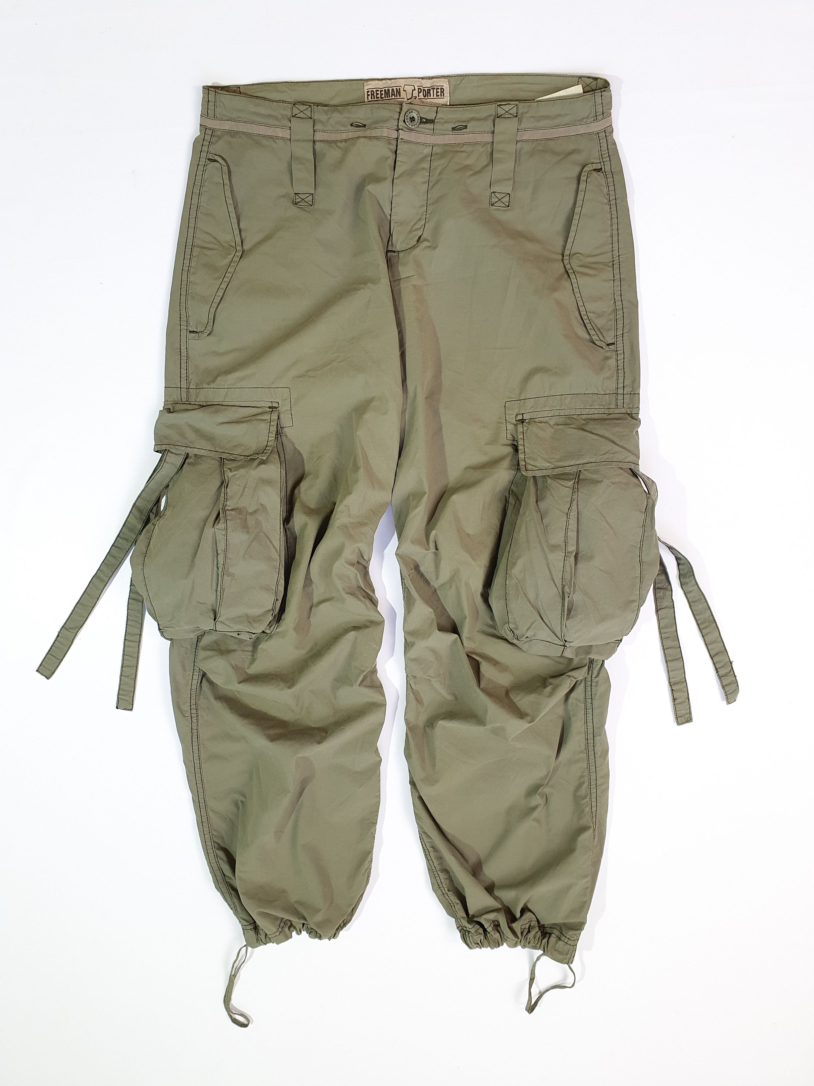 Japanese Brand × Vintage Rare buggy Military Cargo Adventure light fabrics Pants Size US 32 / EU 48 - 5 Thumbnail