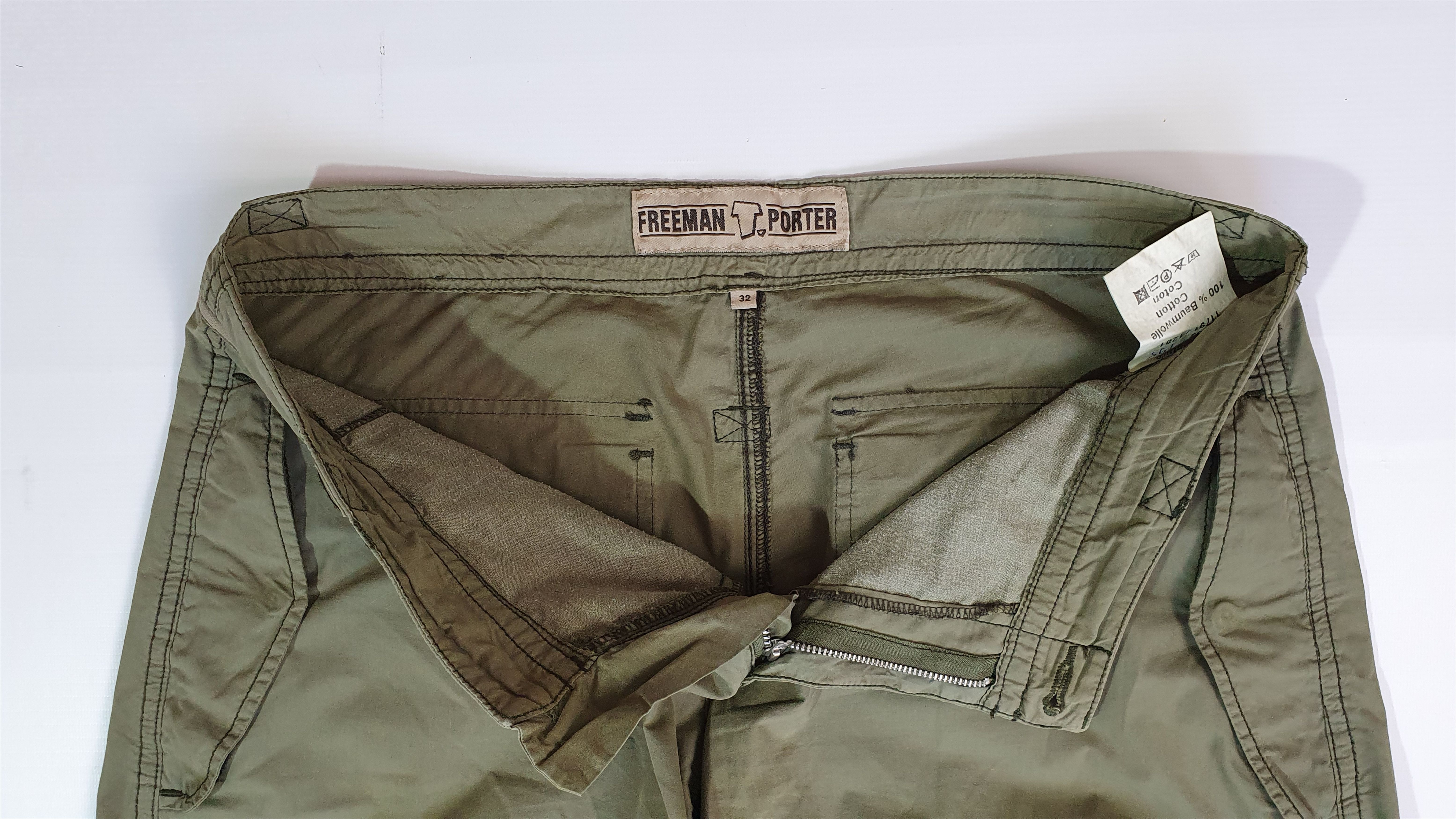 Japanese Brand × Vintage Rare buggy Military Cargo Adventure light fabrics Pants Size US 32 / EU 48 - 6 Thumbnail