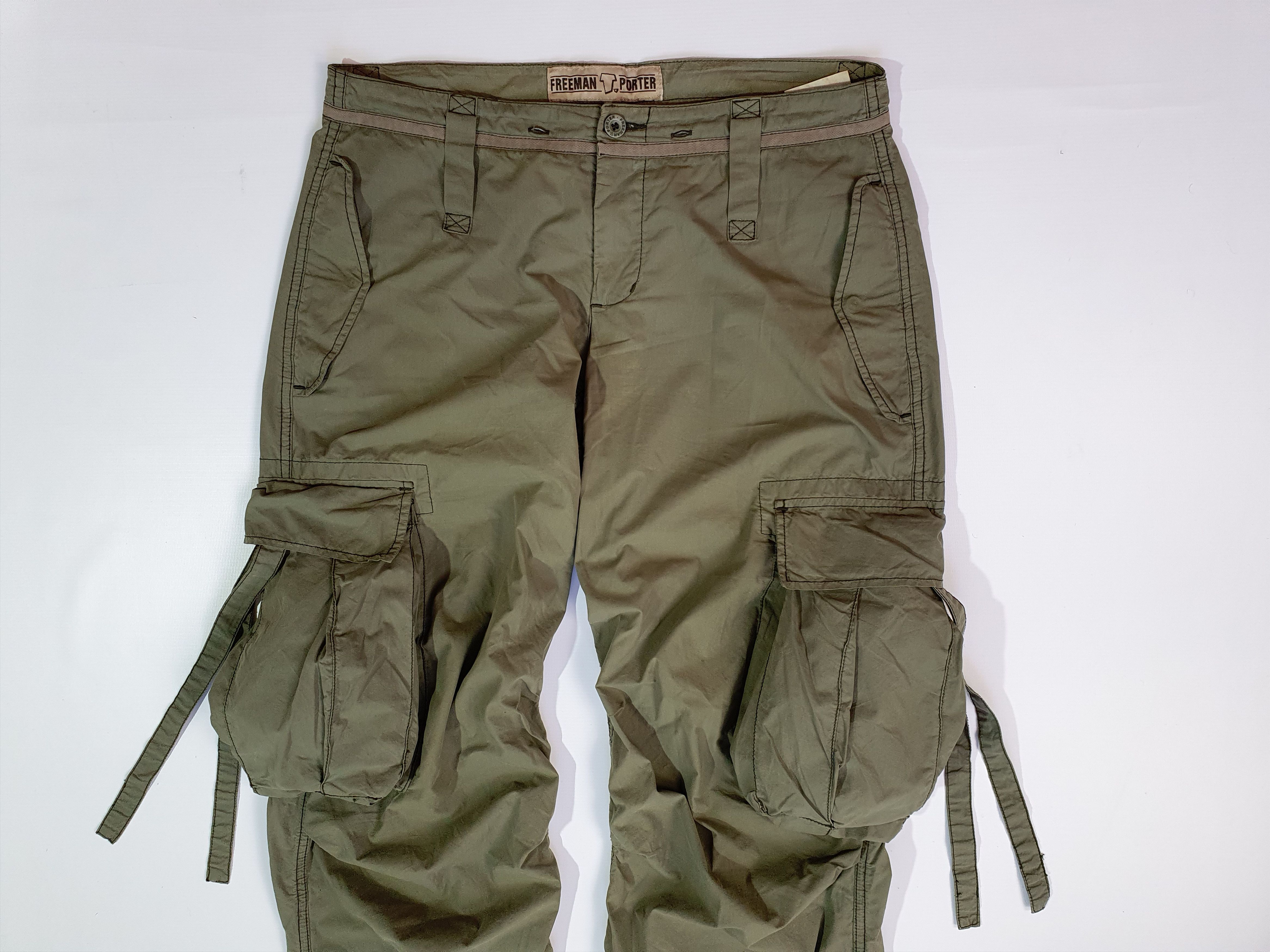 Japanese Brand × Vintage Rare buggy Military Cargo Adventure light fabrics Pants Size US 32 / EU 48 - 7 Thumbnail