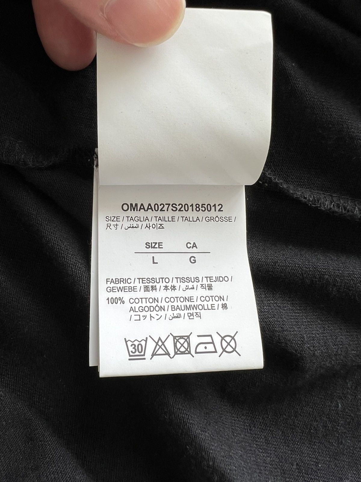 Off-White Final drop - OFF-WHITE Virgil Abloh Arrows T-Shirt Size US L / EU 52-54 / 3 - 7 Thumbnail