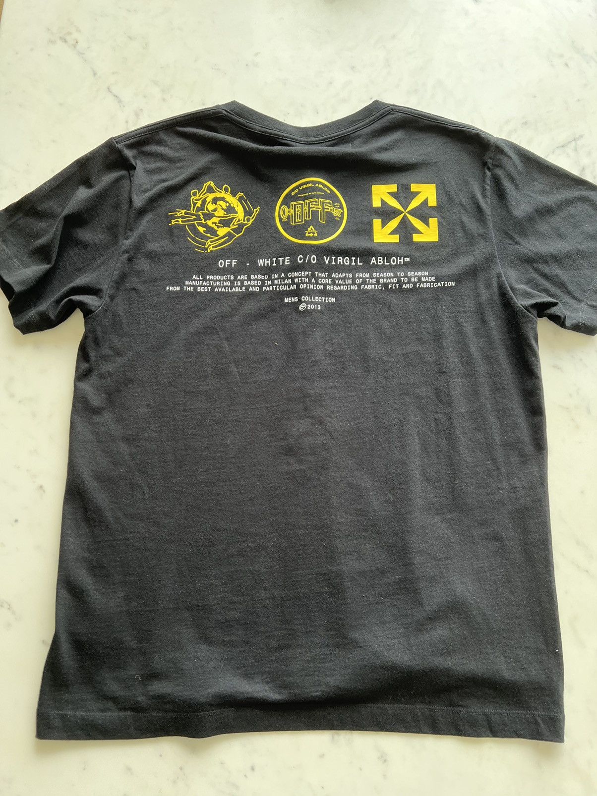 Off-White Final drop - OFF-WHITE Virgil Abloh Arrows T-Shirt Size US L / EU 52-54 / 3 - 2 Thumbnail