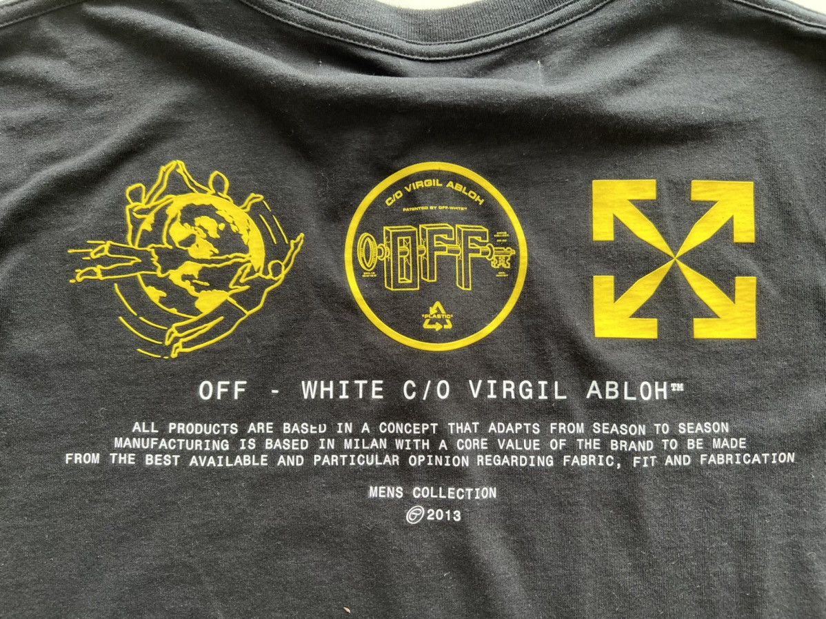 Off-White Final drop - OFF-WHITE Virgil Abloh Arrows T-Shirt Size US L / EU 52-54 / 3 - 5 Thumbnail