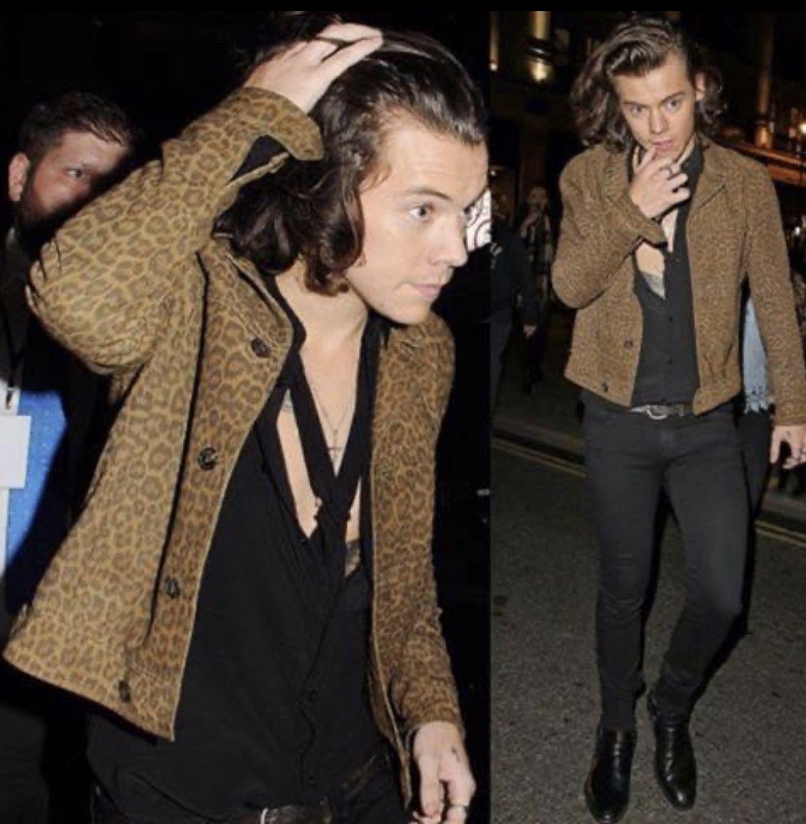 Hedi Slimane × Saint Laurent Paris 15SS Hedi Leopard Suede Trapper Jacket Sz46 Size US M / EU 48-50 / 2 - 11 Thumbnail