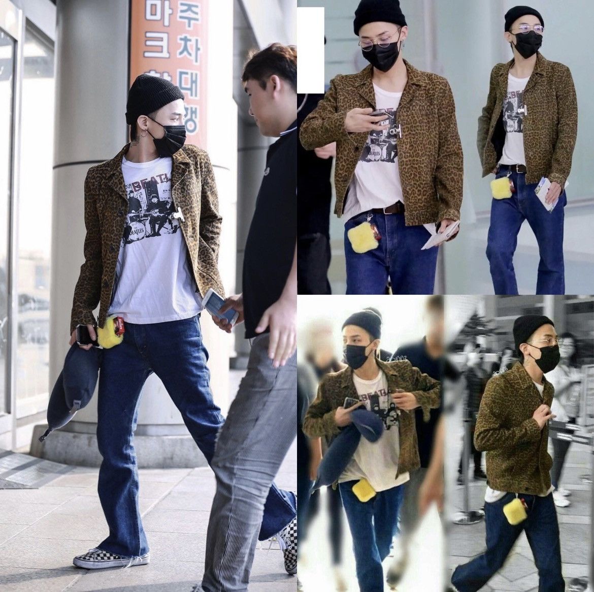 Hedi Slimane × Saint Laurent Paris 15SS Hedi Leopard Suede Trapper