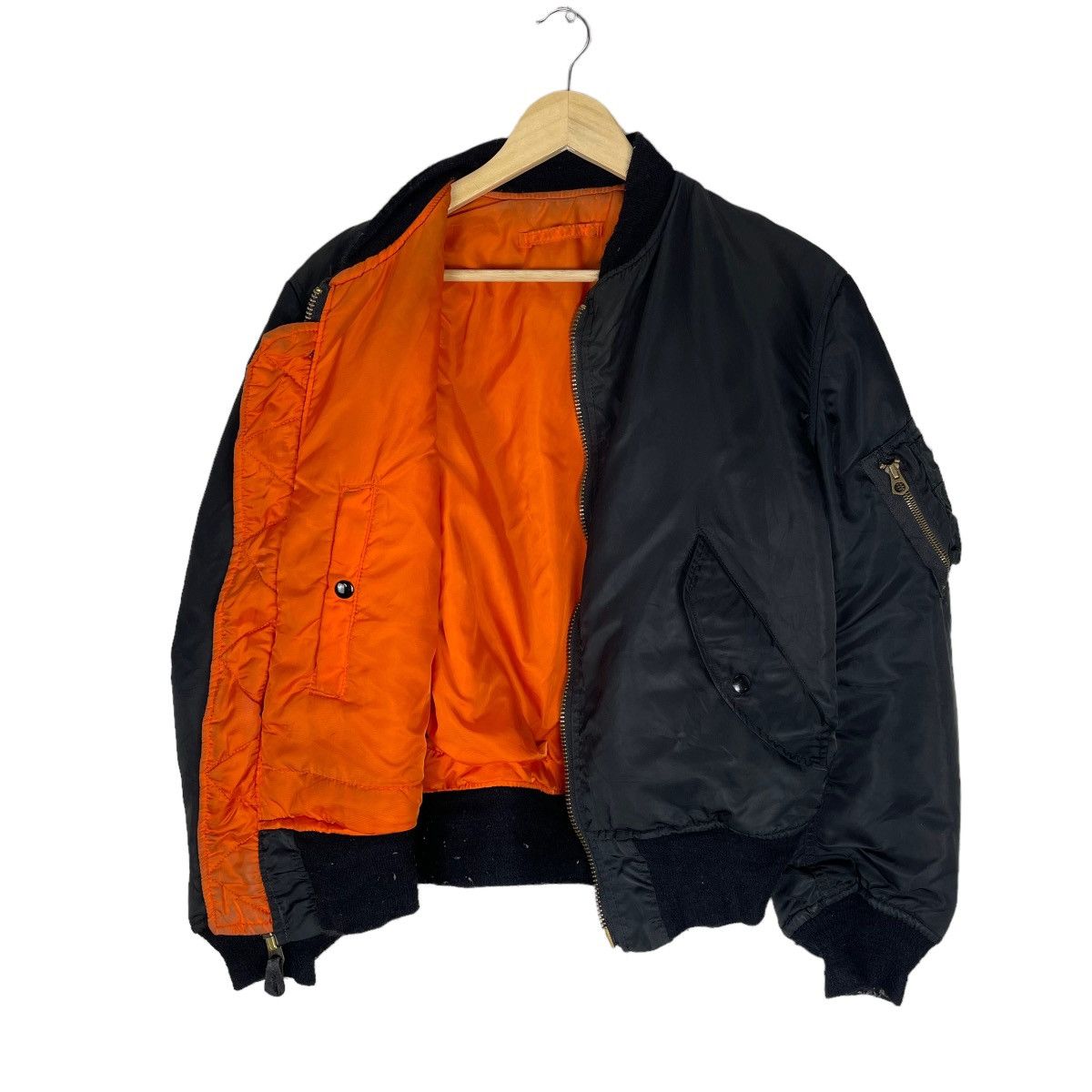 Alpha Industries ☀️ALPHA INDUSTRIES REVERSIBLE FLYER MA1 BOMBER RIOT JACKET Size US M / EU 48-50 / 2 - 1 Thumbnail