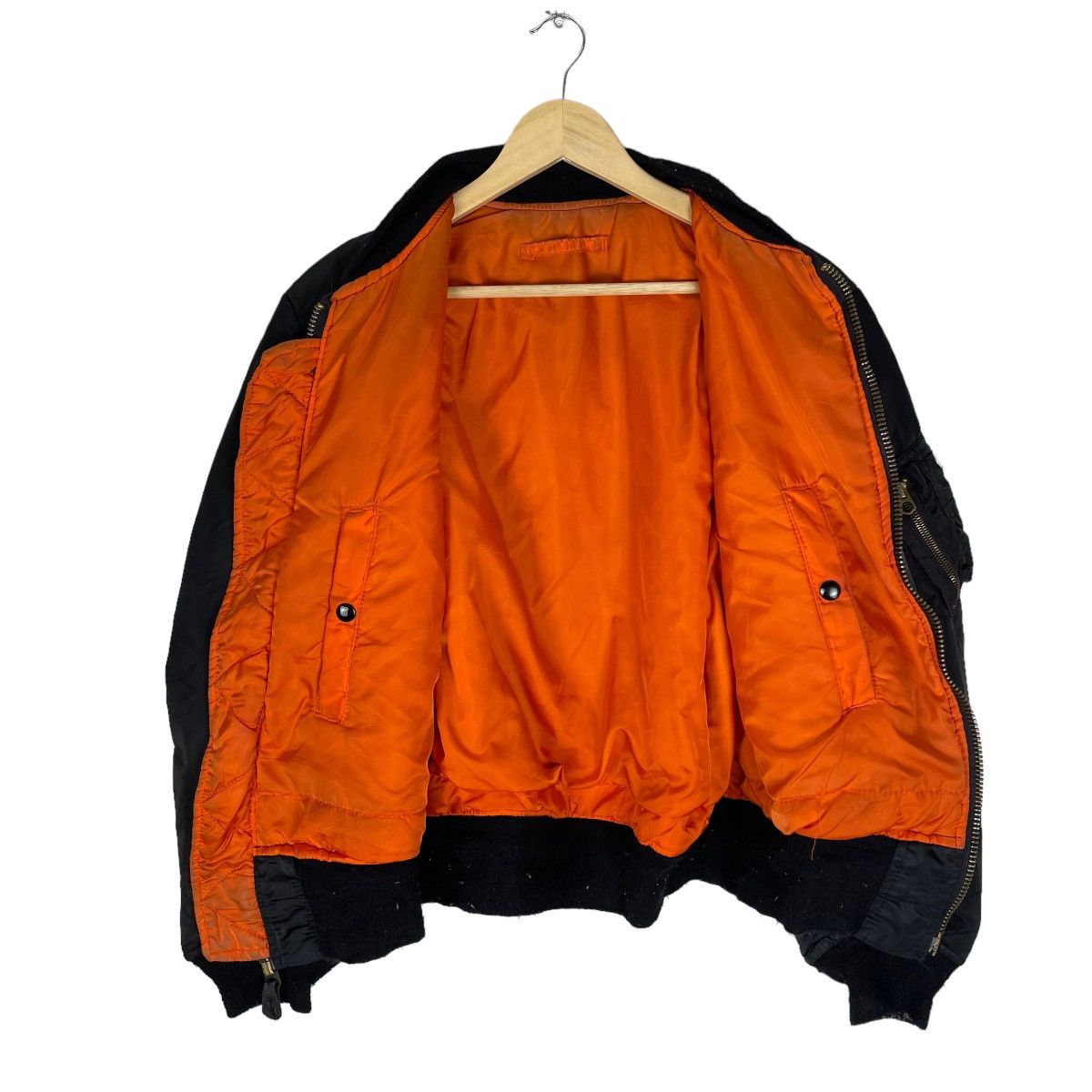 Alpha Industries ☀️ALPHA INDUSTRIES REVERSIBLE FLYER MA1 BOMBER RIOT JACKET Size US M / EU 48-50 / 2 - 5 Thumbnail