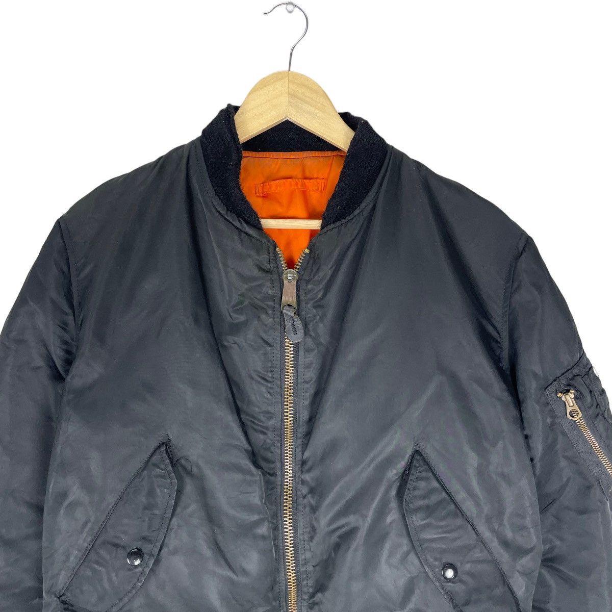Alpha Industries ☀️ALPHA INDUSTRIES REVERSIBLE FLYER MA1 BOMBER RIOT JACKET Size US M / EU 48-50 / 2 - 3 Thumbnail