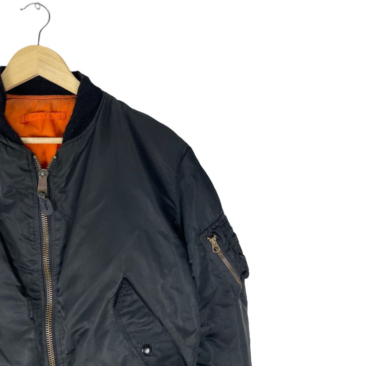Alpha Industries ☀️ALPHA INDUSTRIES REVERSIBLE FLYER MA1 BOMBER RIOT JACKET Size US M / EU 48-50 / 2 - 4 Thumbnail