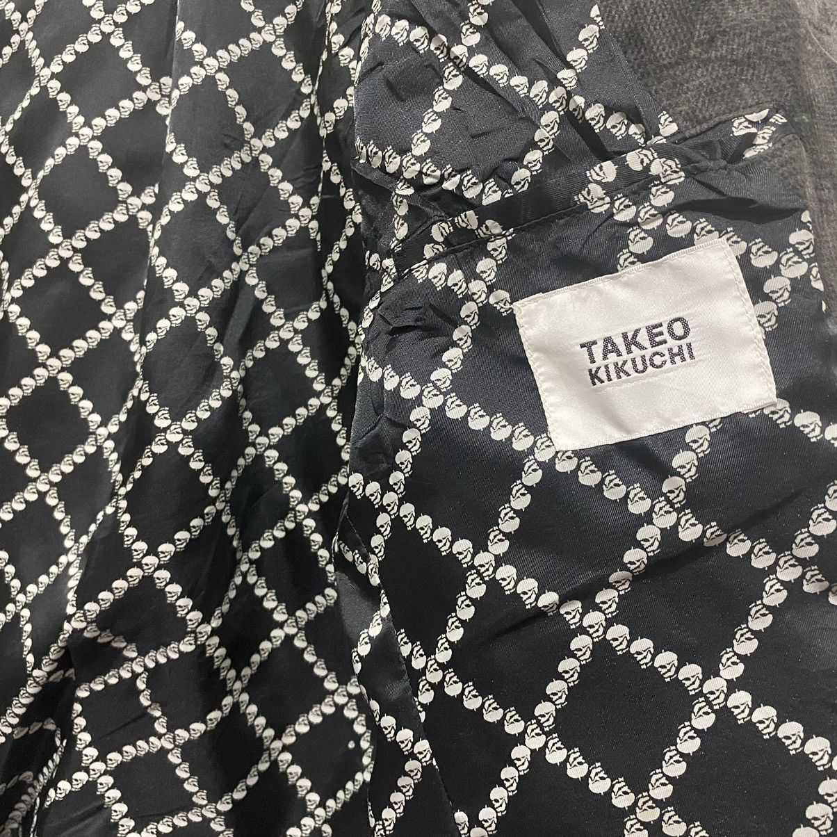 Japanese Brand × Takeo Kikuchi Vintage Takeo Kikuchi Chore Jacket Skull Full Print Size US M / EU 48-50 / 2 - 9 Thumbnail