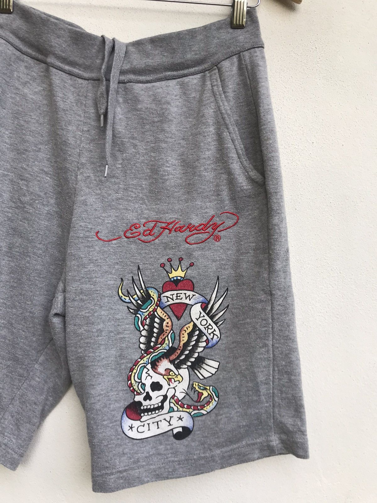 Christian Audigier × Ed Hardy Ed Hardy Short Pants Size US 30 / EU 46 - 6 Thumbnail