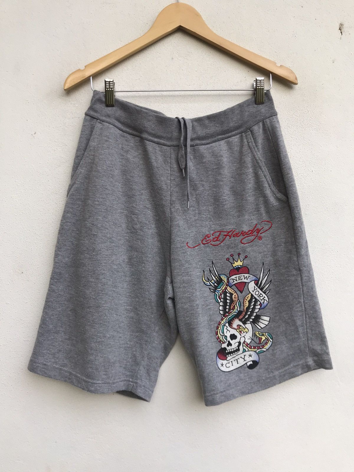 Christian Audigier × Ed Hardy Ed Hardy Short Pants Size US 30 / EU 46 - 1 Thumbnail