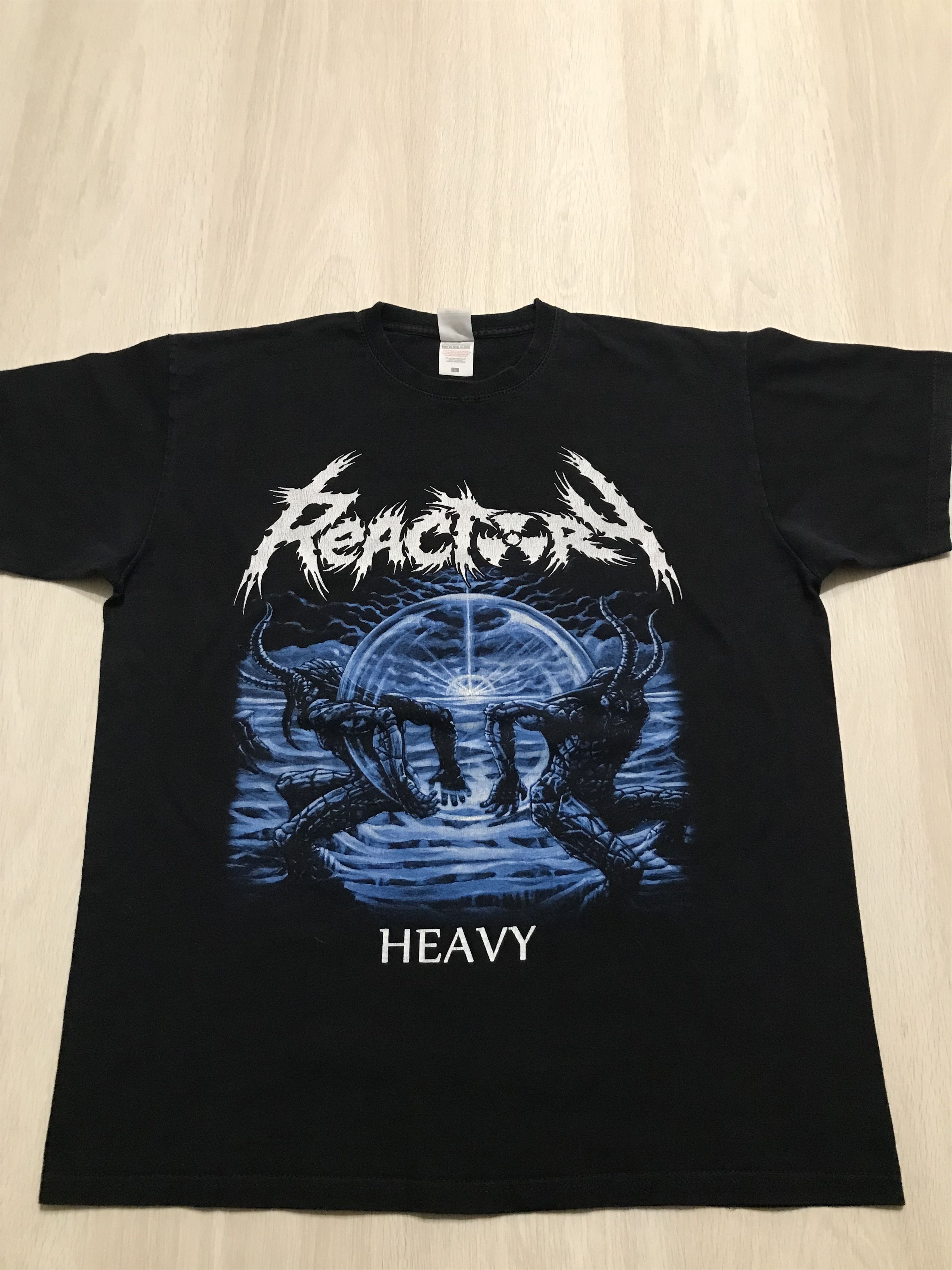 Band Tees REACTORY - Heavy - T-Shirt Size US L / EU 52-54 / 3 - 1 Thumbnail