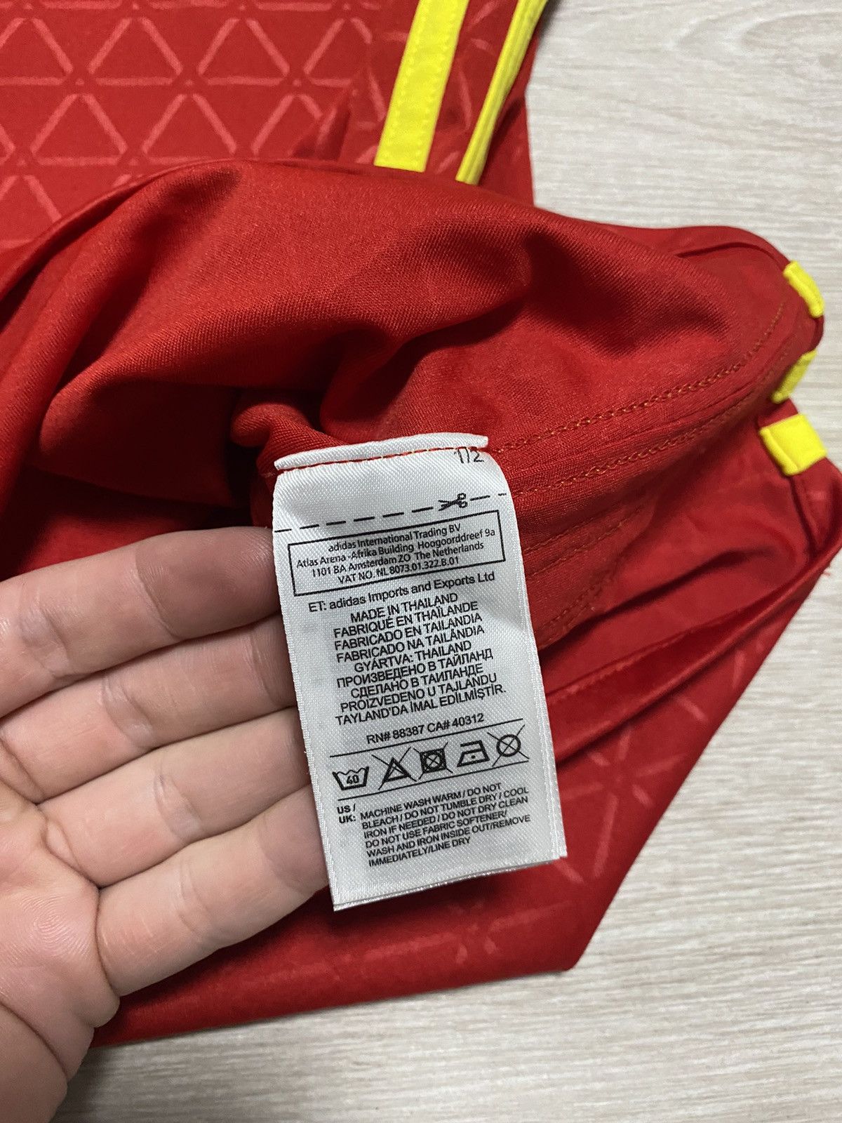 Adidas Adidas Jersey National team Spain 2015 away sz XS-S Size US XS / EU 42 / 0 - 6 Thumbnail